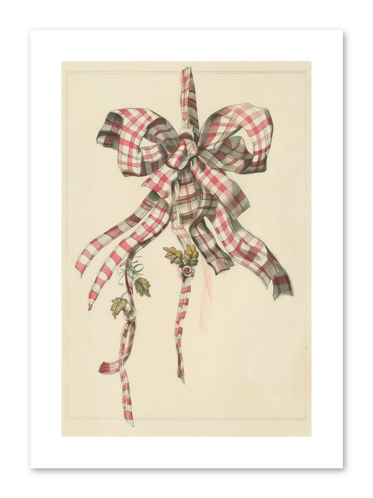 Ribbon Reverie -- Paper Print 8x12