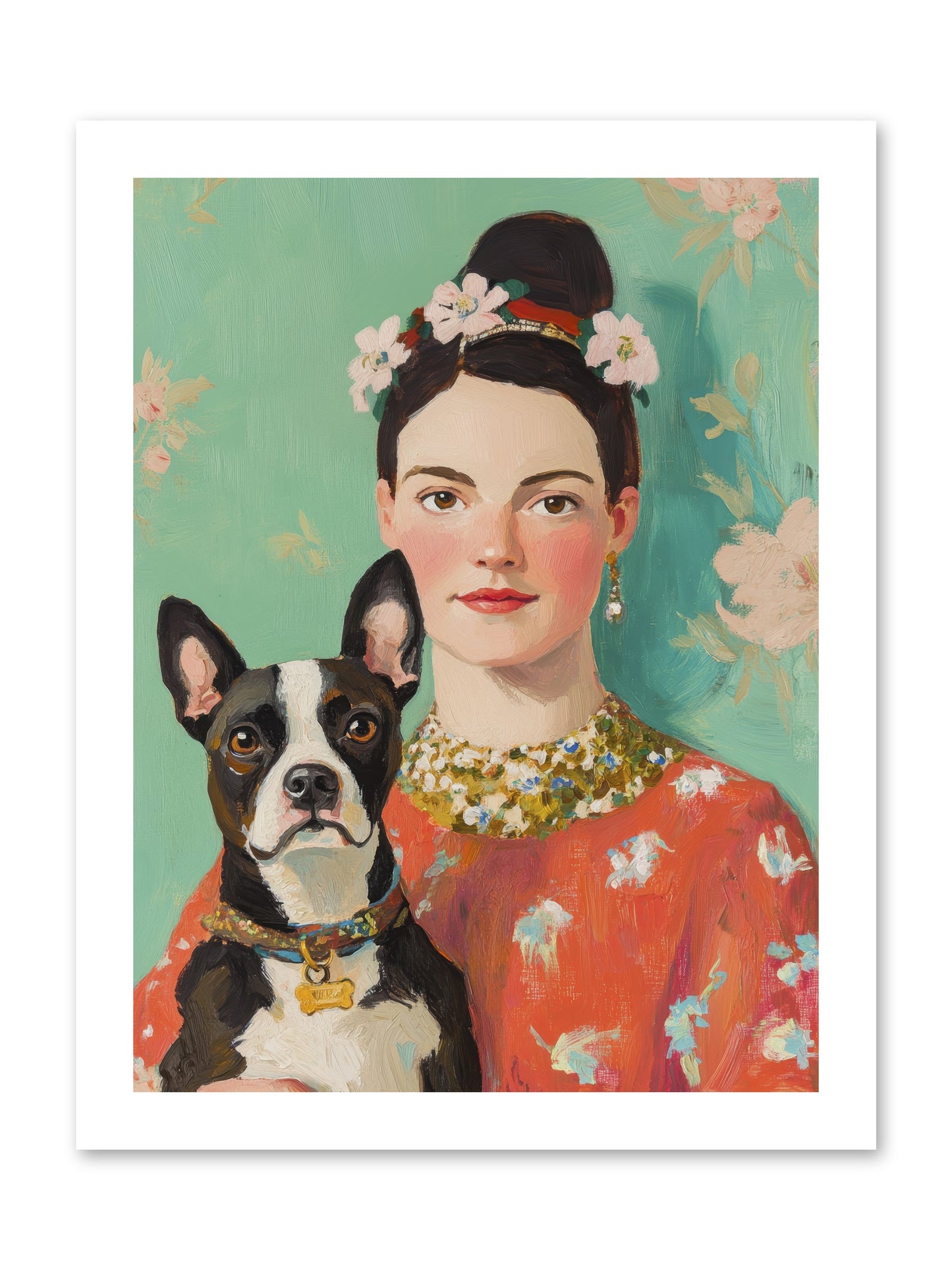 Riddle Me This Love -- Loose Canvas Print 12x16