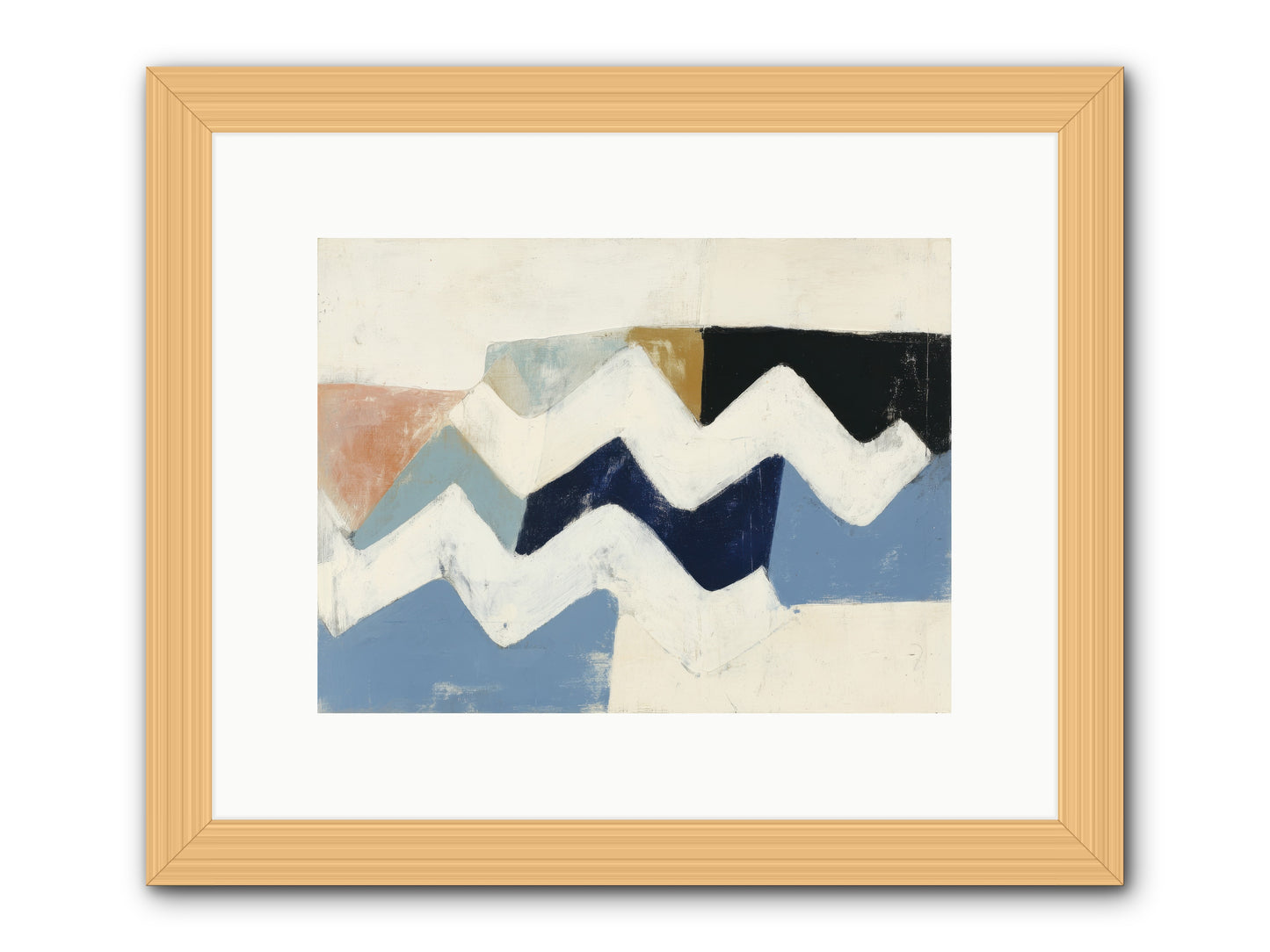 Rift Sparrow -- Framed Print - Natural 12x9