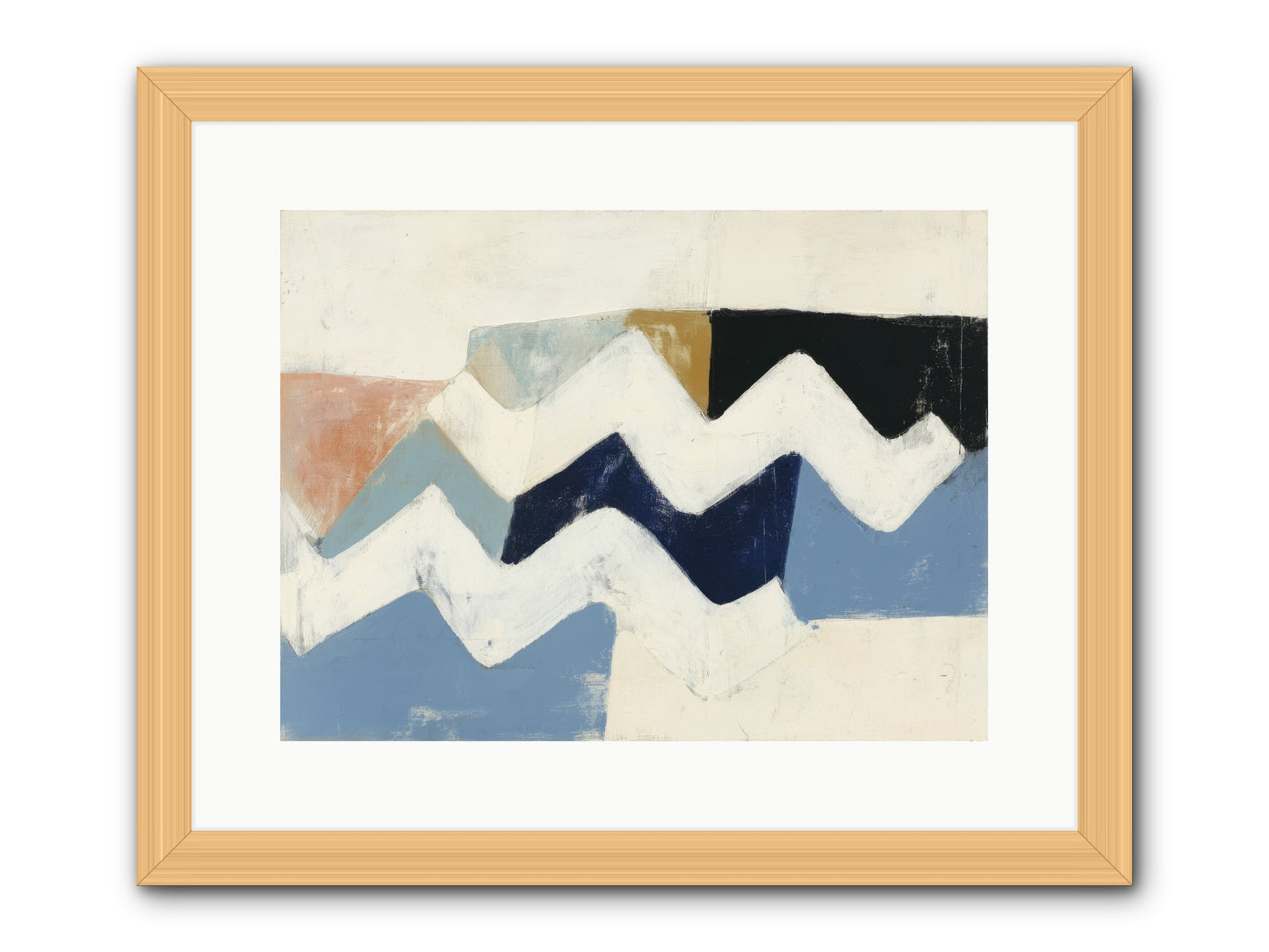 Rift Sparrow -- Framed Print - Natural 16x12