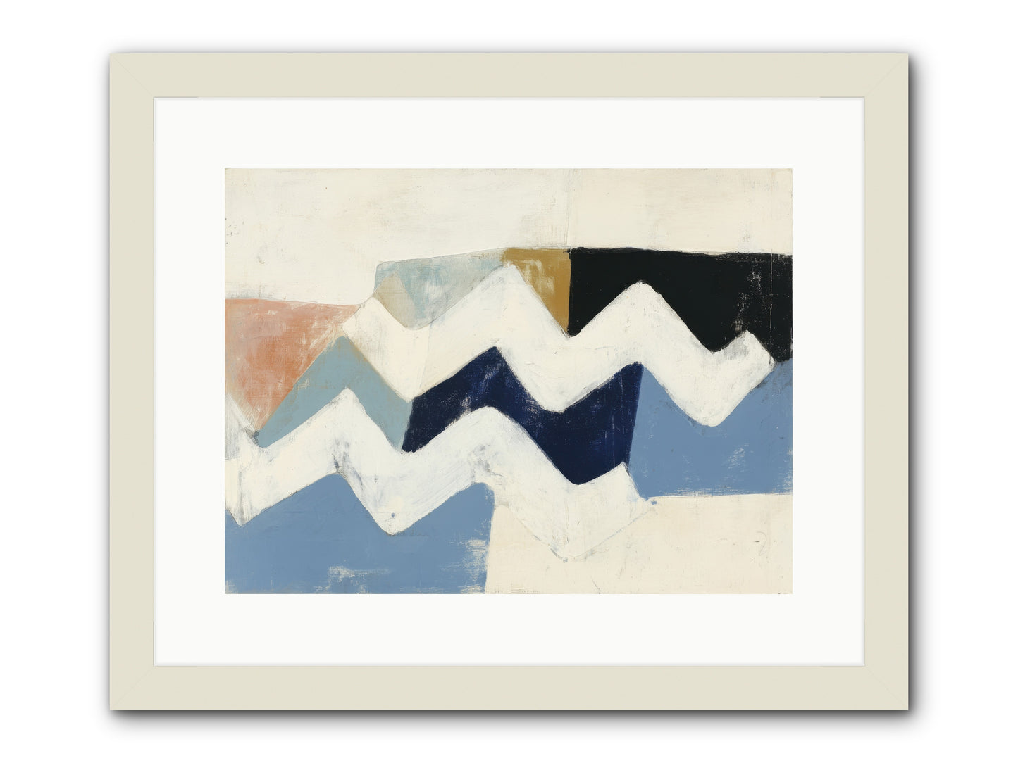 Rift Sparrow -- Framed Print - White 16x12