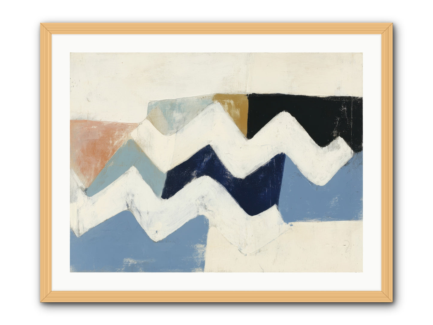 Rift Sparrow -- Framed Print - Natural 32x24