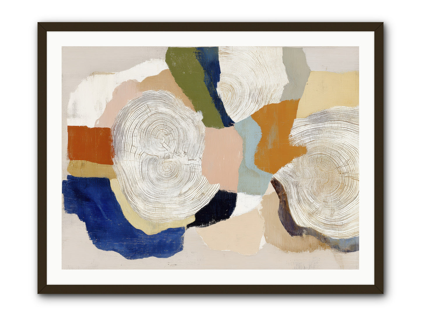 Ripple -- Framed Print - Black 40x30