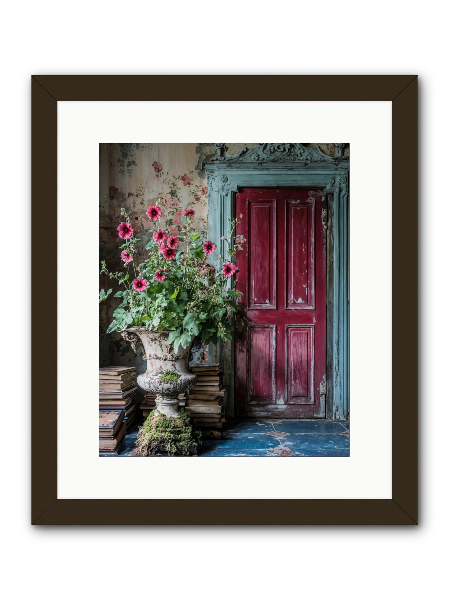 Rise Of Wild Grace -- Framed Print - Black 12x15