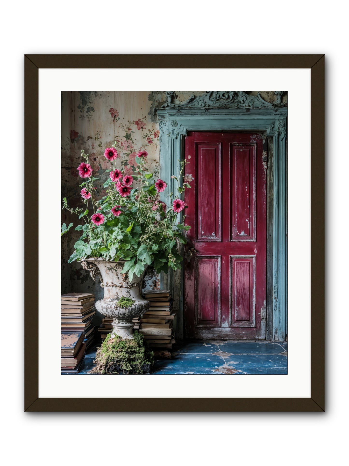 Rise Of Wild Grace -- Framed Print - Black 20x25