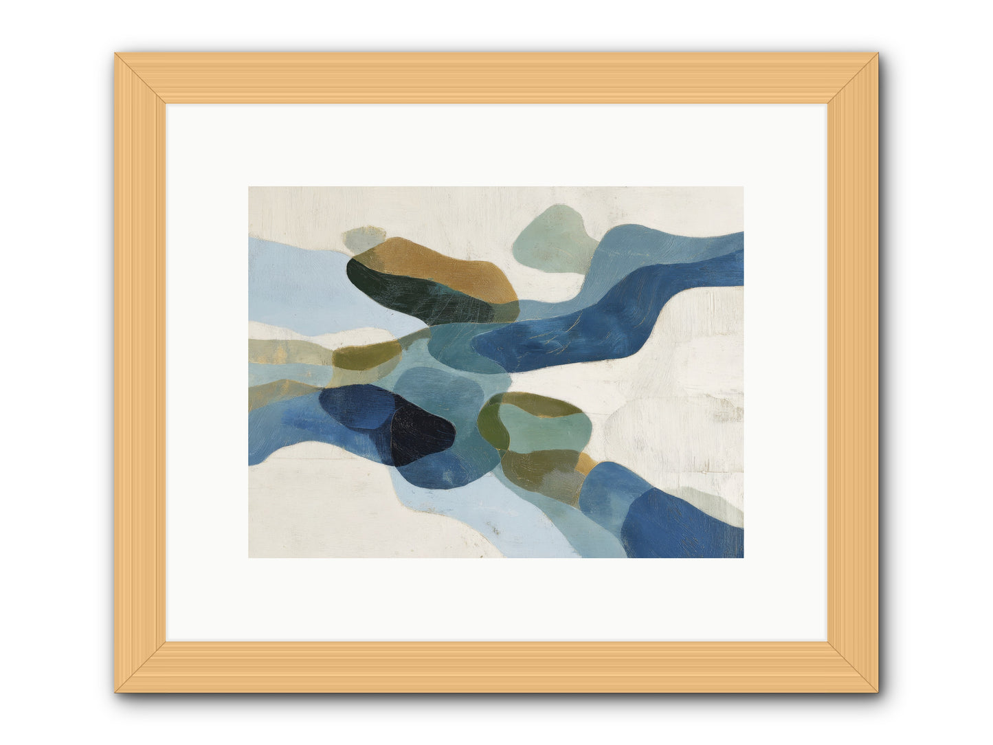 Ritual Sparrow -- Framed Print - Natural 12x9