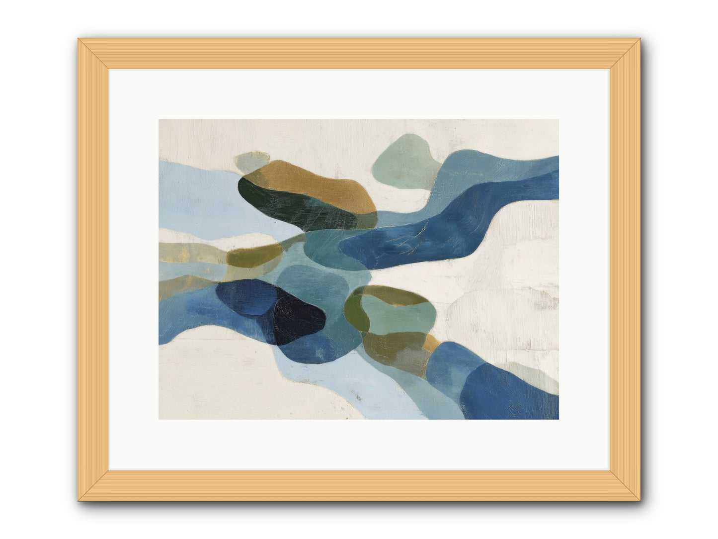 Ritual Sparrow -- Framed Print - Natural 16x12
