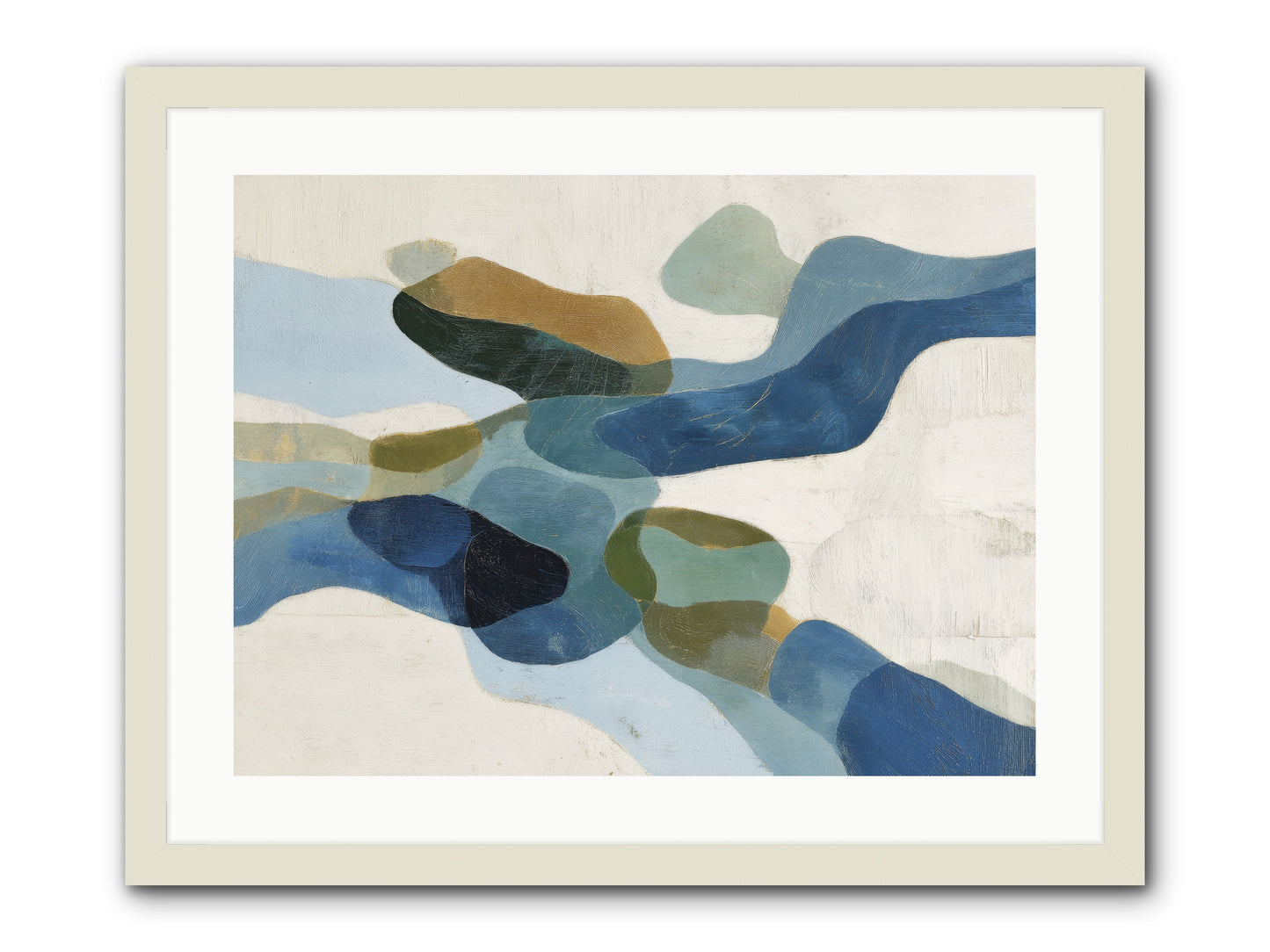 Ritual Sparrow -- Framed Print - White 24x18