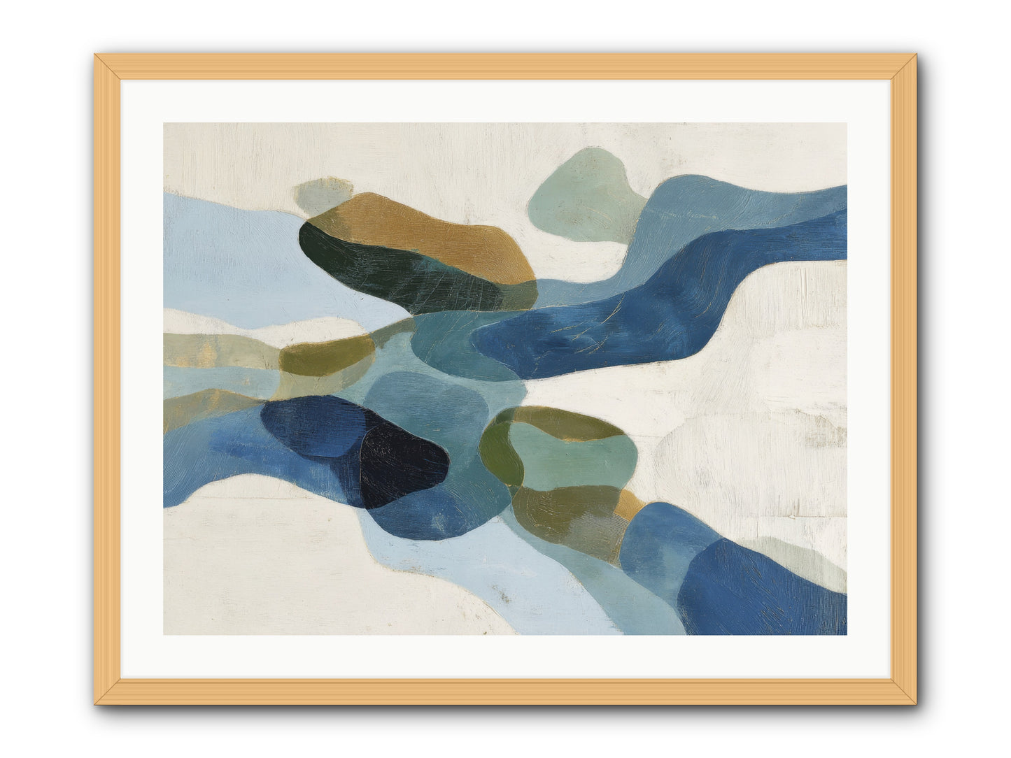 Ritual Sparrow -- Framed Print - Natural 32x24
