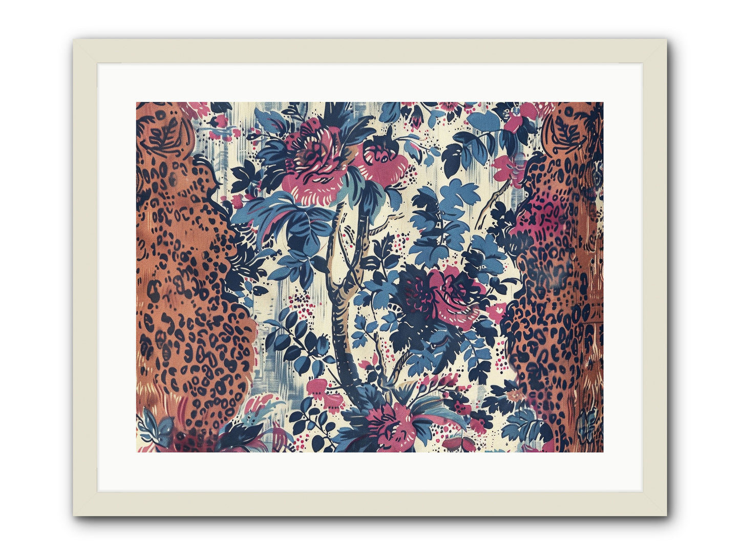 Rivage -- Framed Print - White 24x18