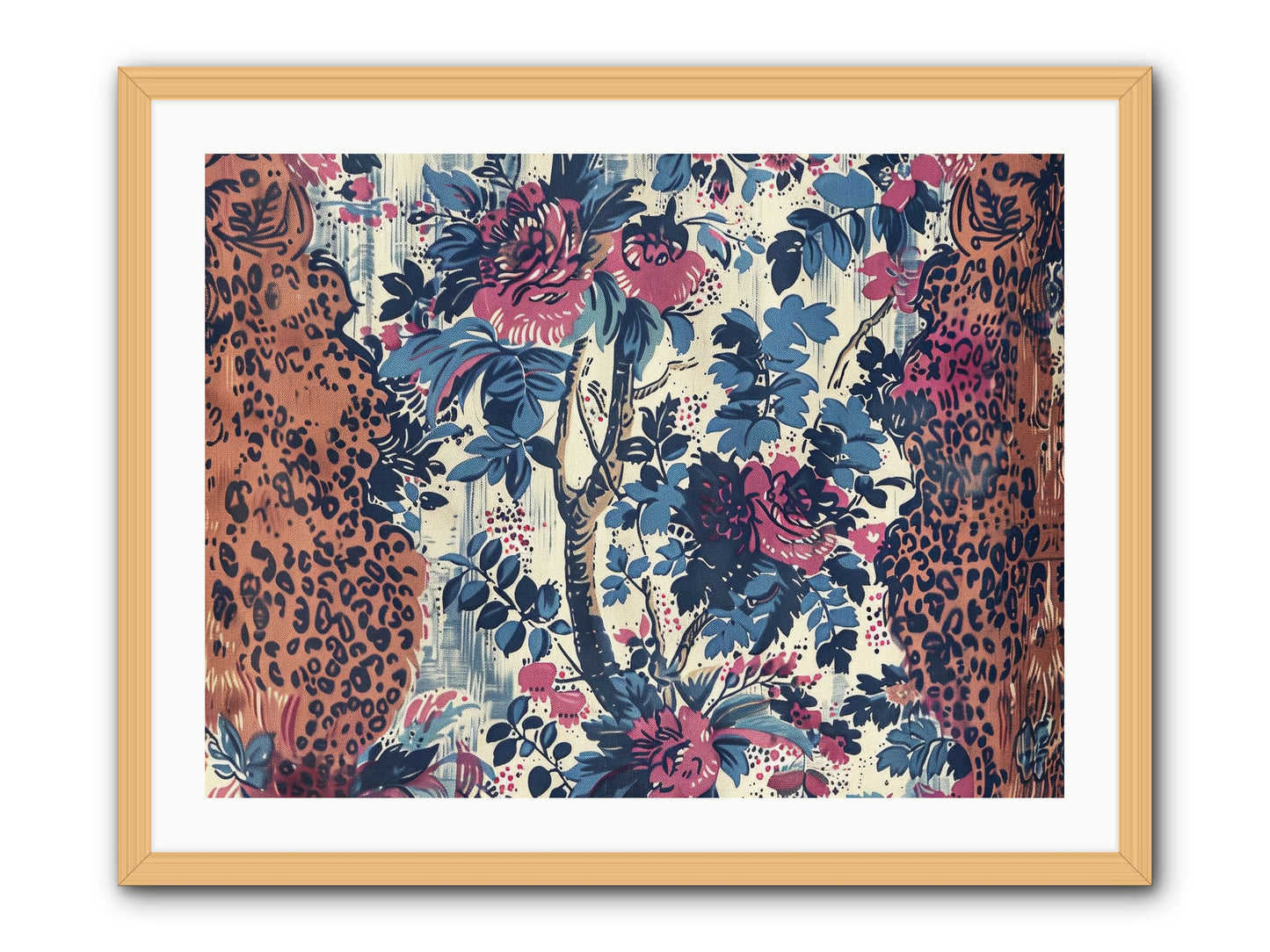 Rivage -- Framed Print - Natural 32x24