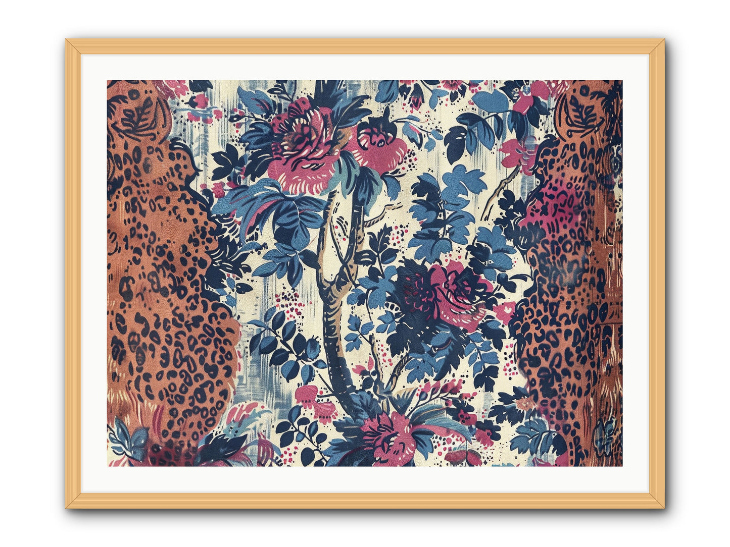 Rivage -- Framed Print - Natural 40x30