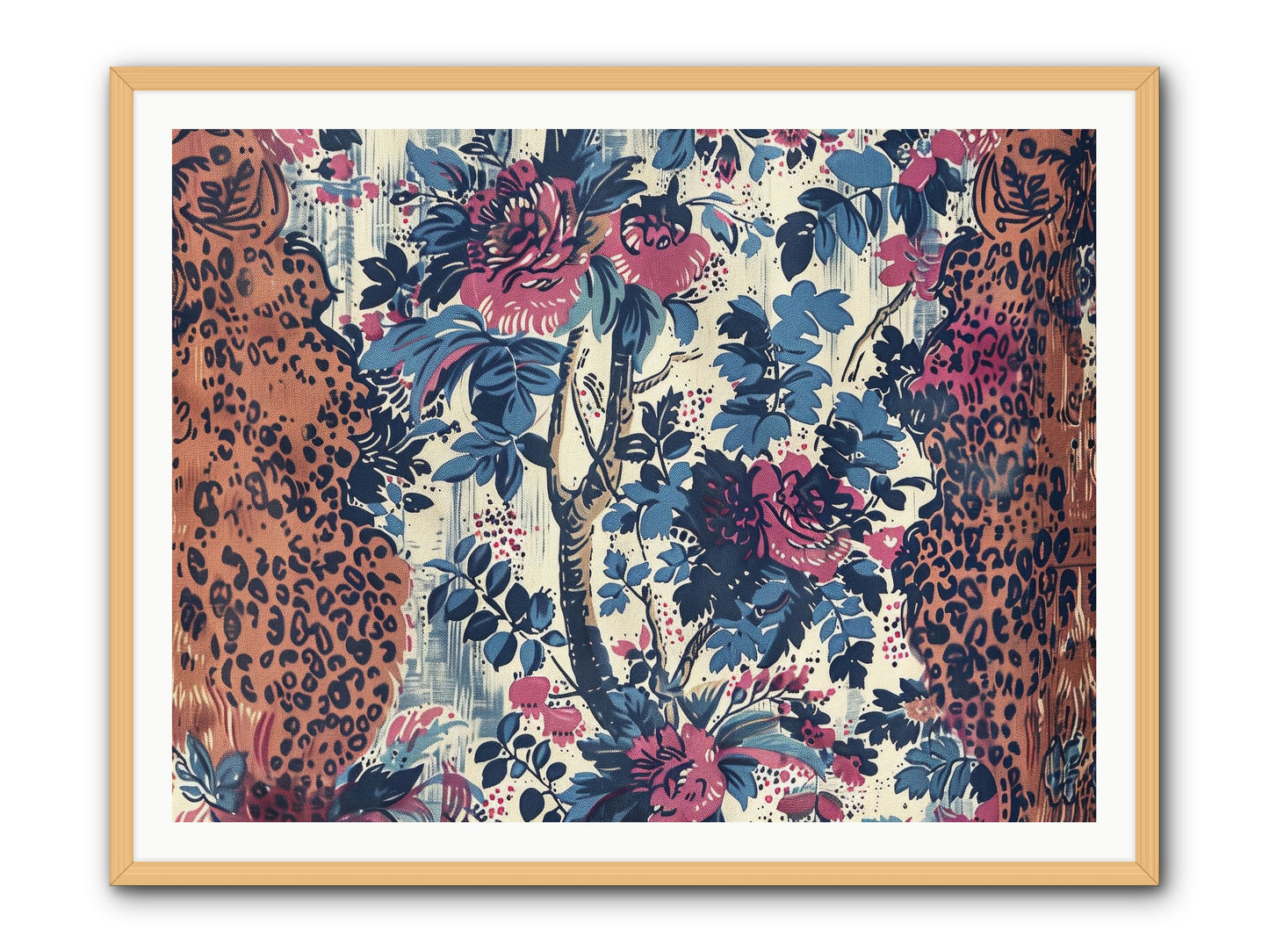 Rivage -- Framed Print - Natural 48x36