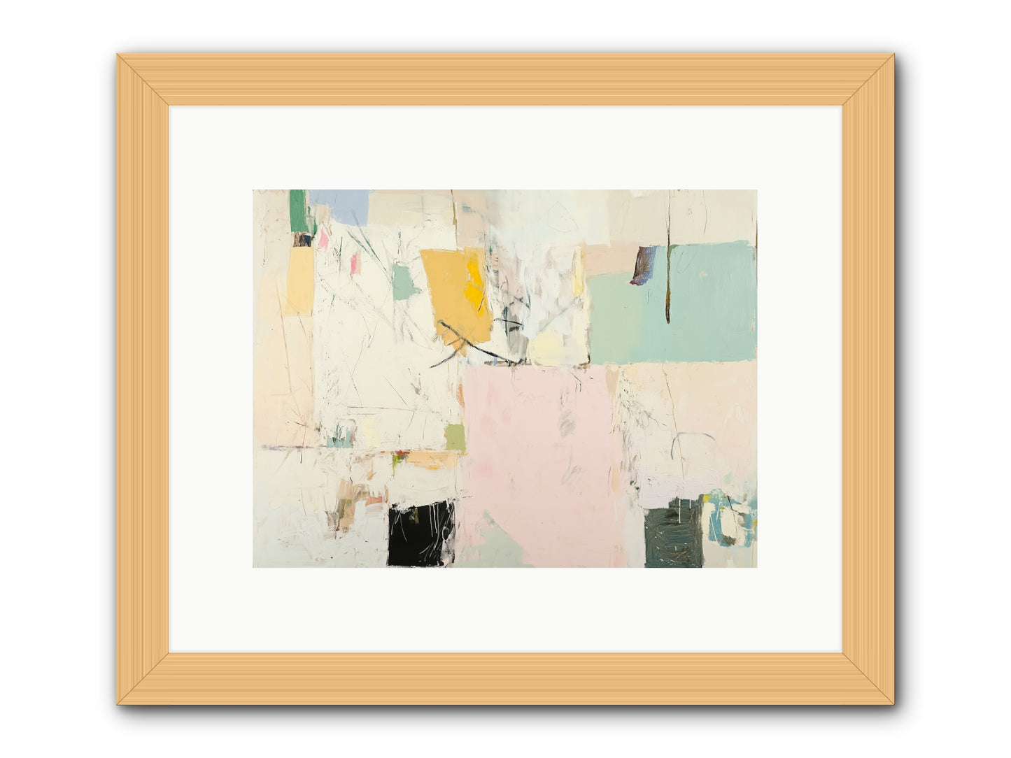 Rivendell -- Framed Print - Natural 12x9