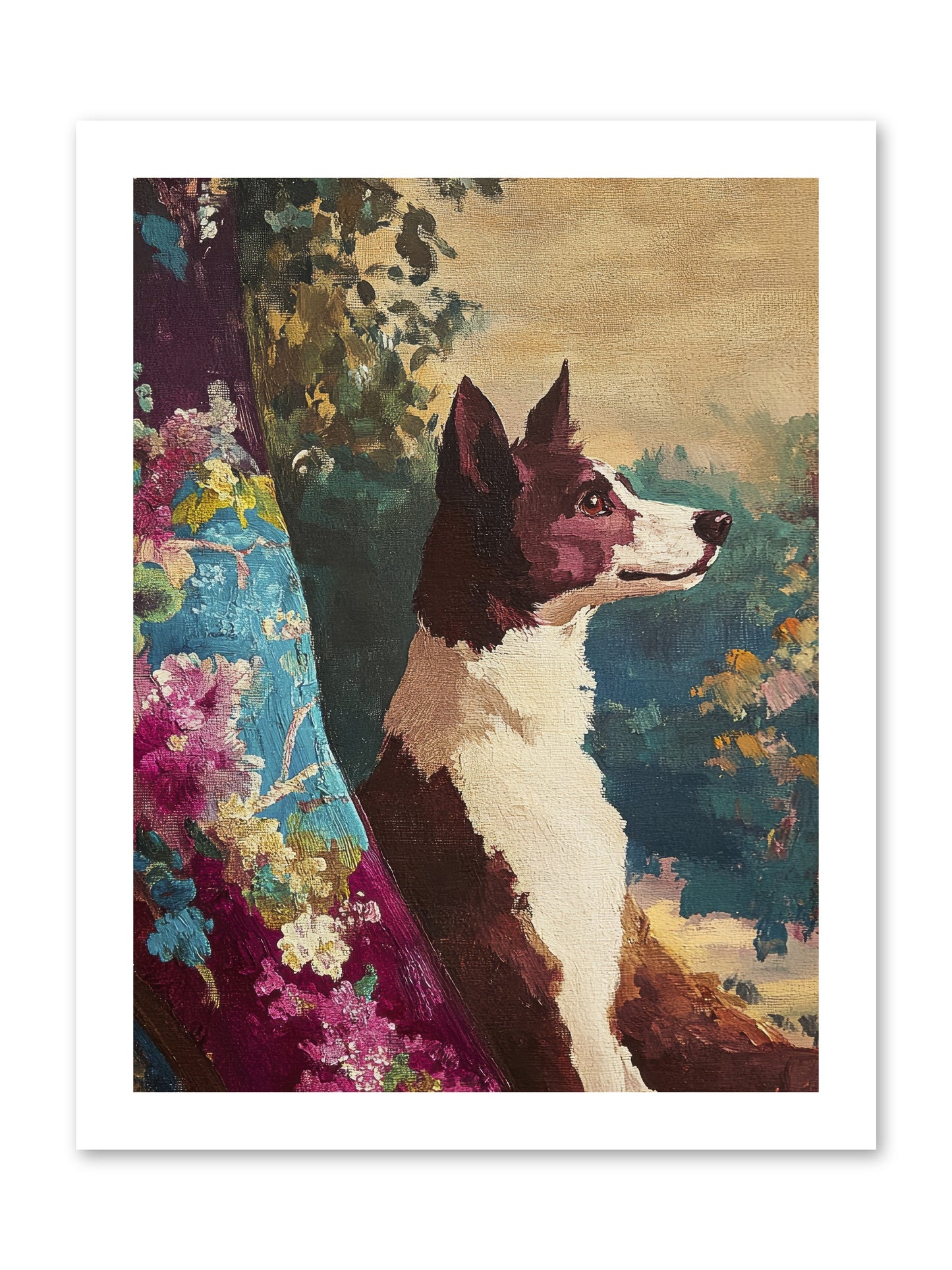 River -- Loose Canvas Print 12x16