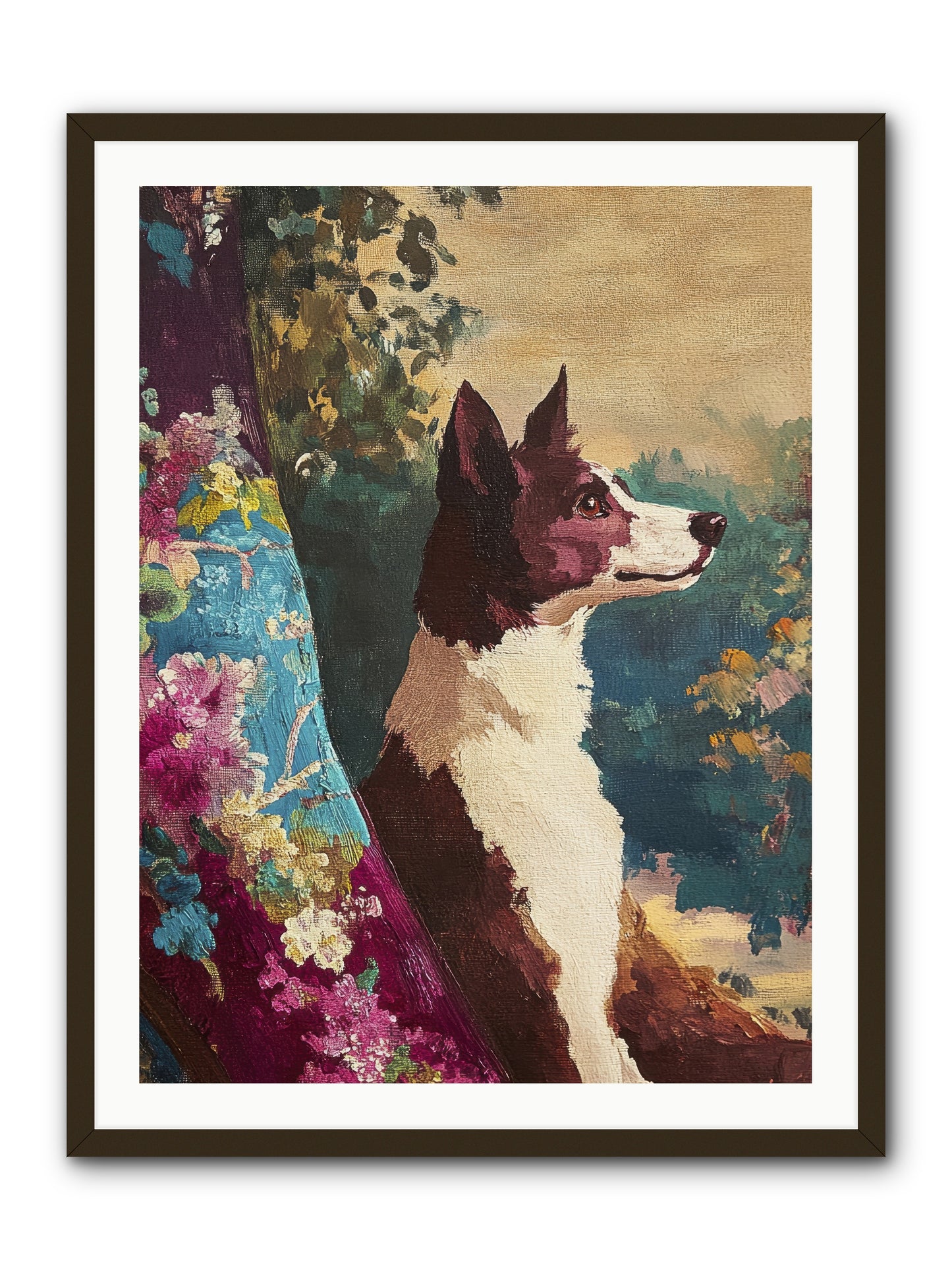 River -- Framed Print - Black 30x40