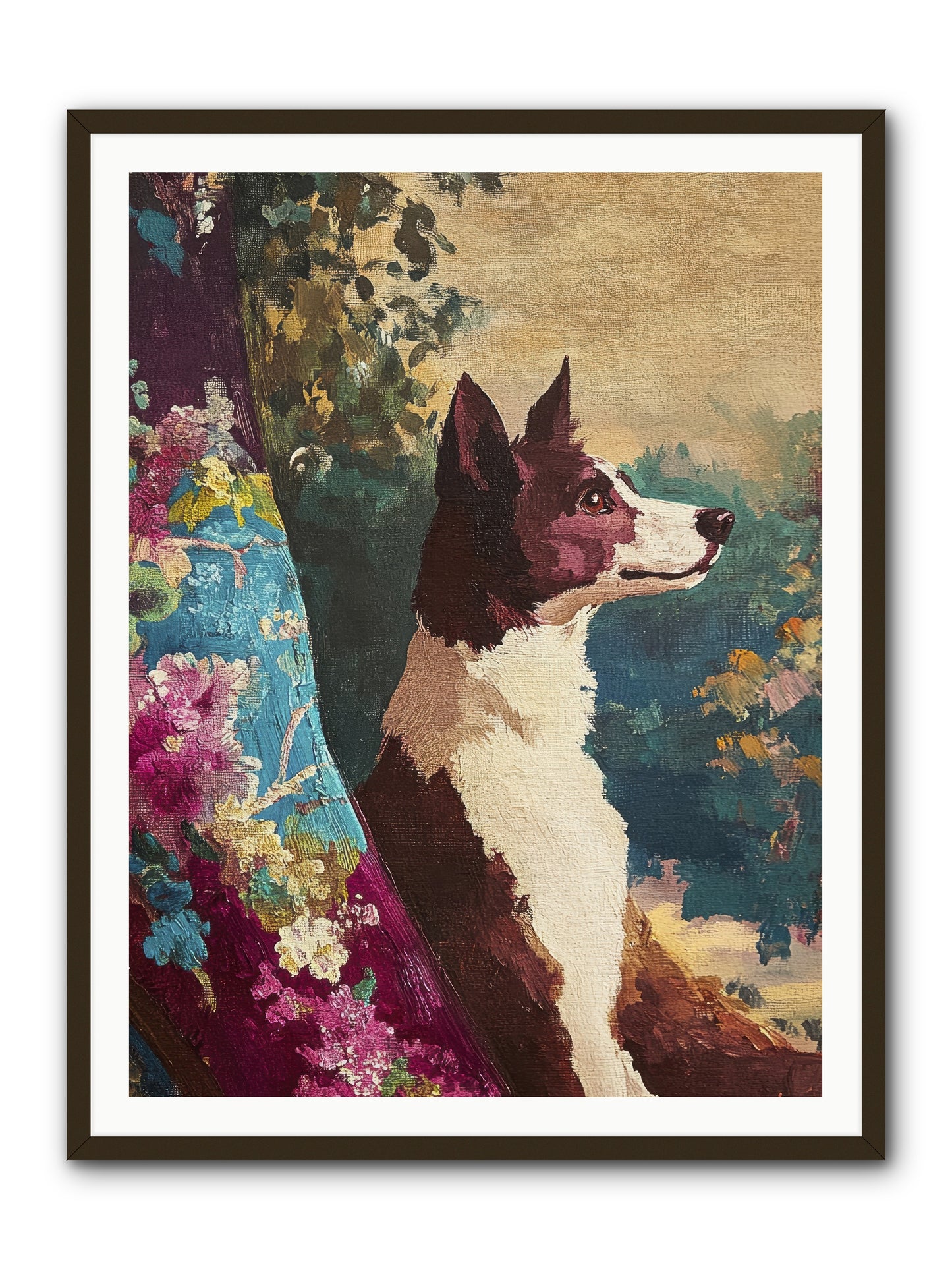 River -- Framed Print - Black 36x48