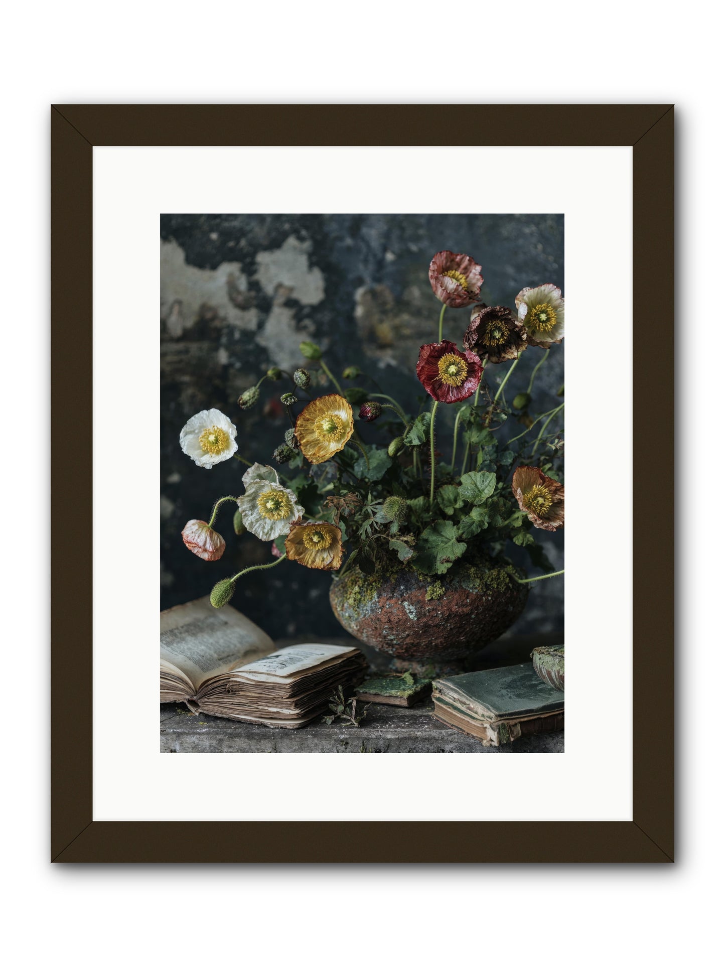 Rivers Edge -- Framed Print - Black 12x16