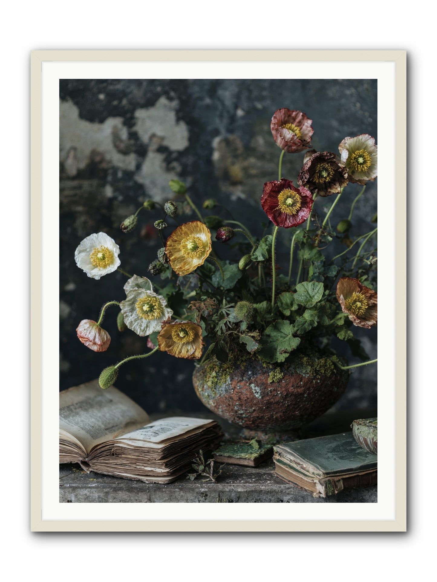 Rivers Edge -- Framed Print - White 36x48