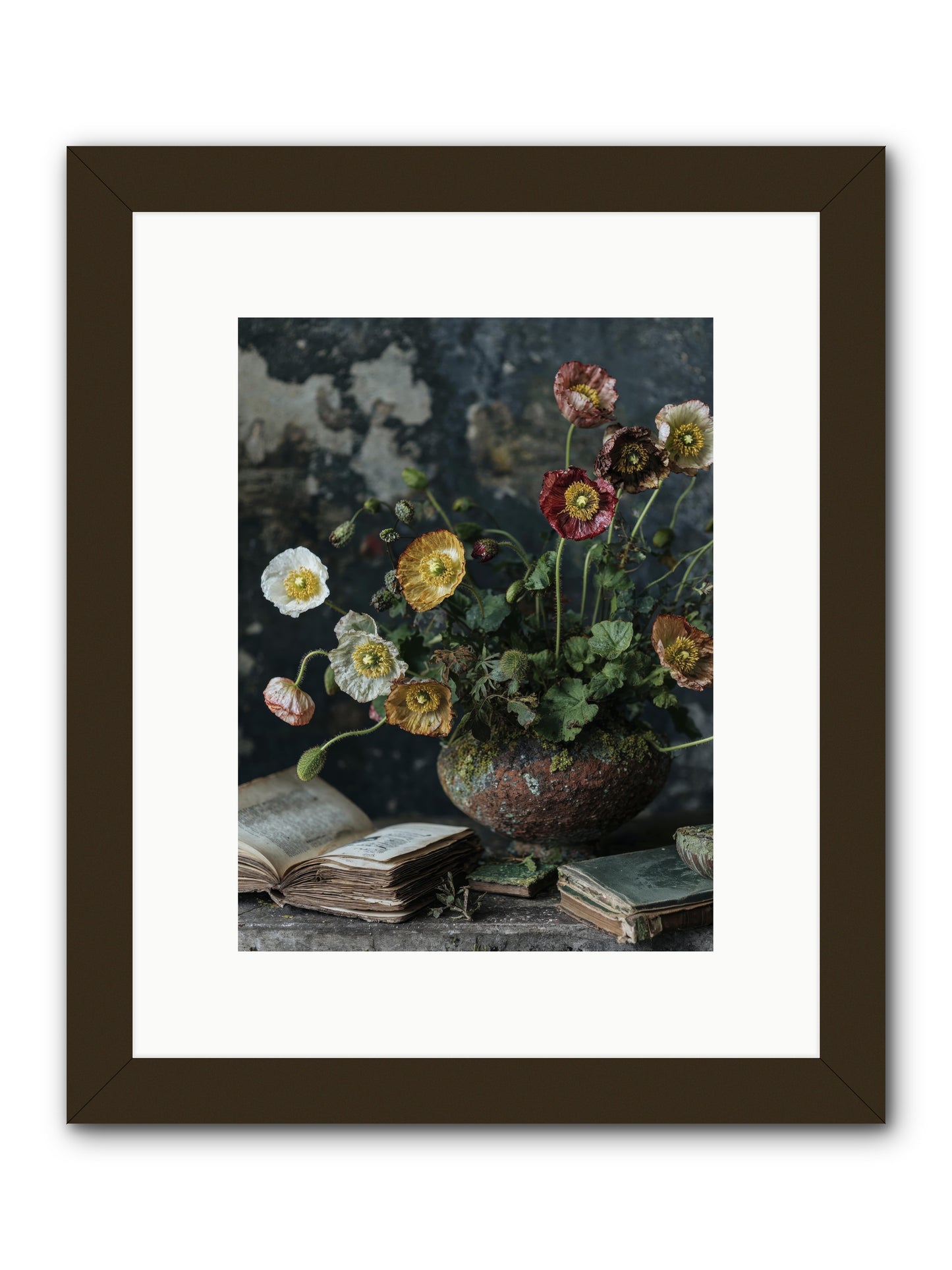 Rivers Edge -- Framed Print - Black 9x12