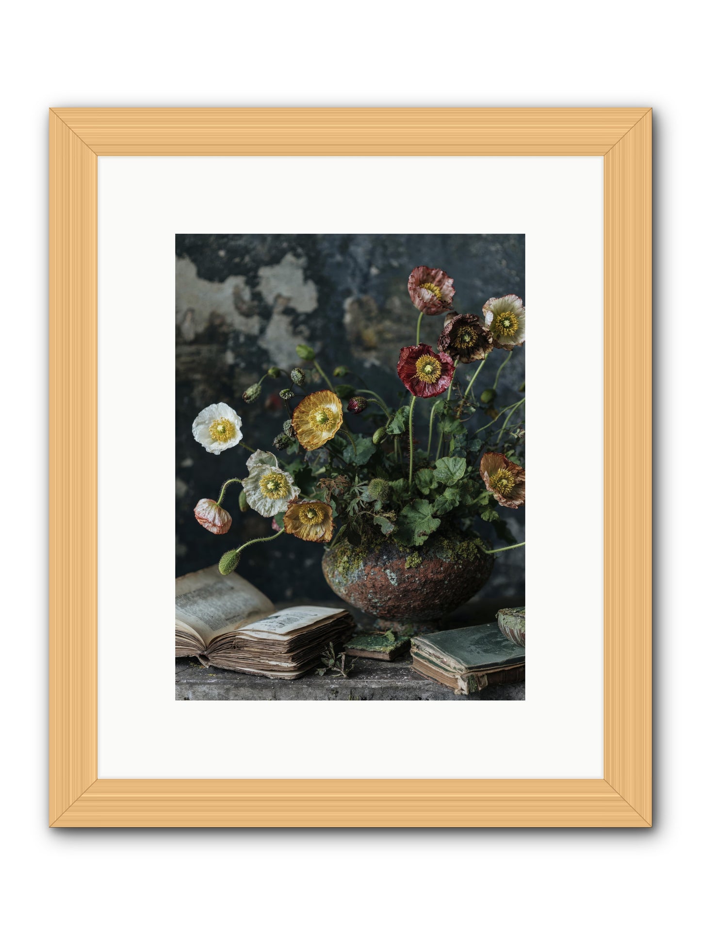 Rivers Edge -- Framed Print - Natural 9x12