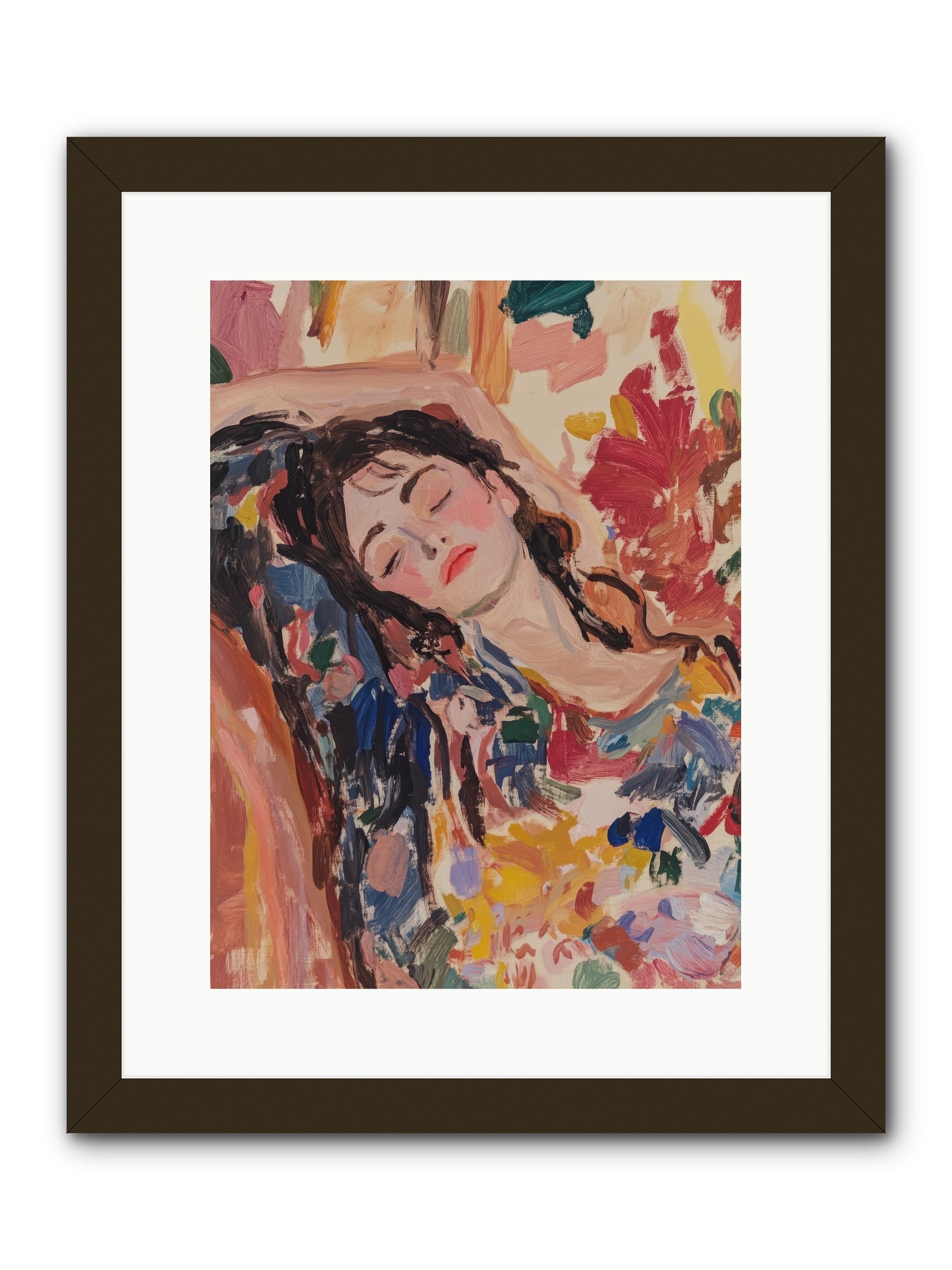 Riviera Reveries -- Framed Print - Black 12x16