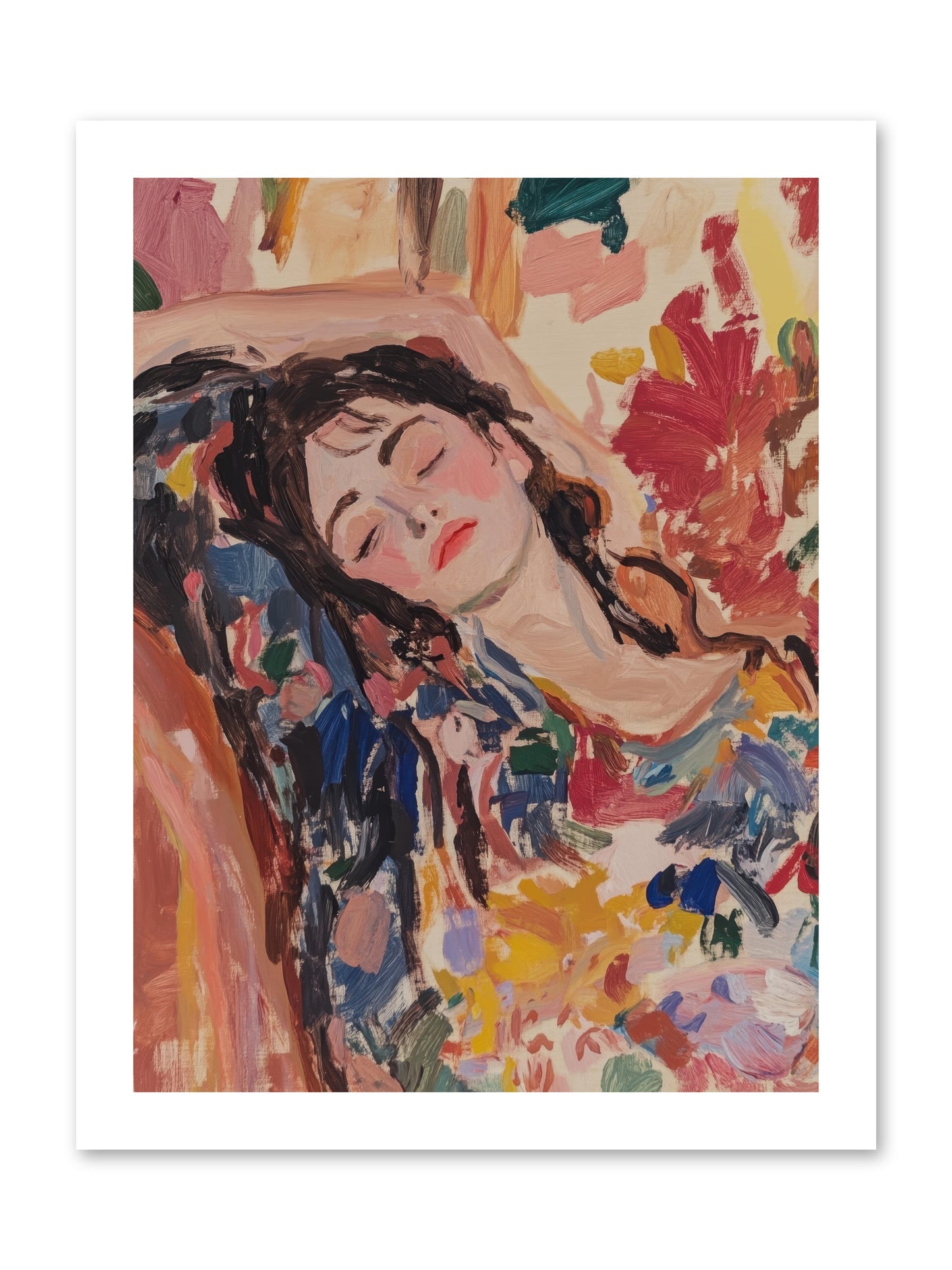 Riviera Reveries -- Paper Print 12x16