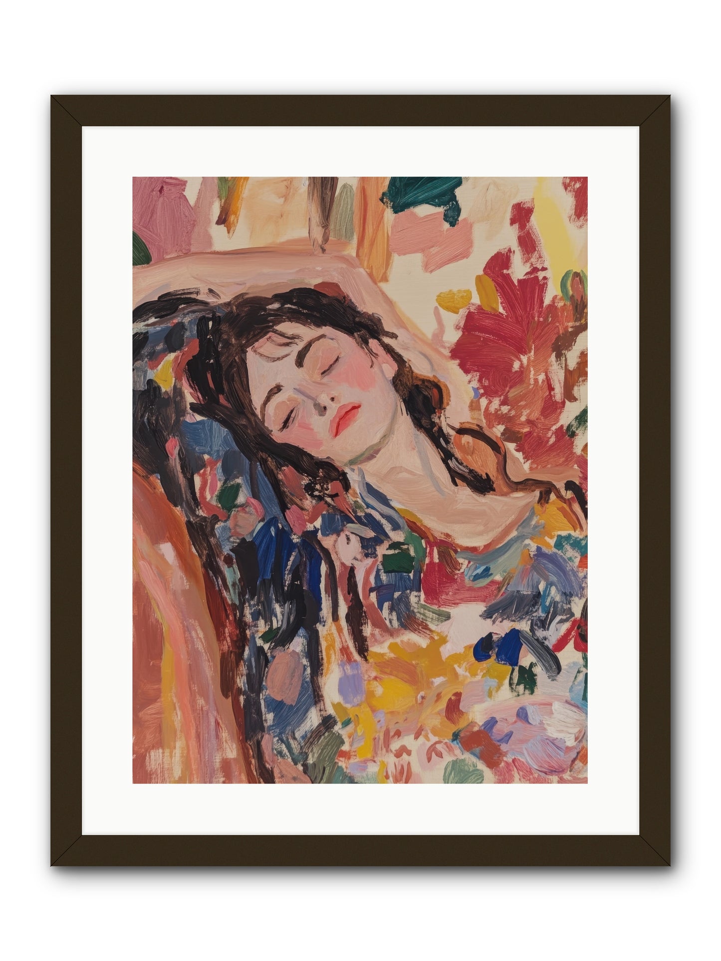 Riviera Reveries -- Framed Print - Black 18x24