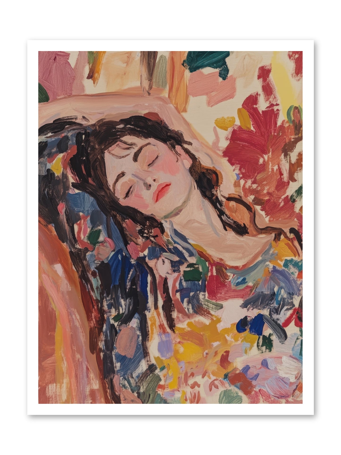 Riviera Reveries -- Loose Canvas Print 24x32
