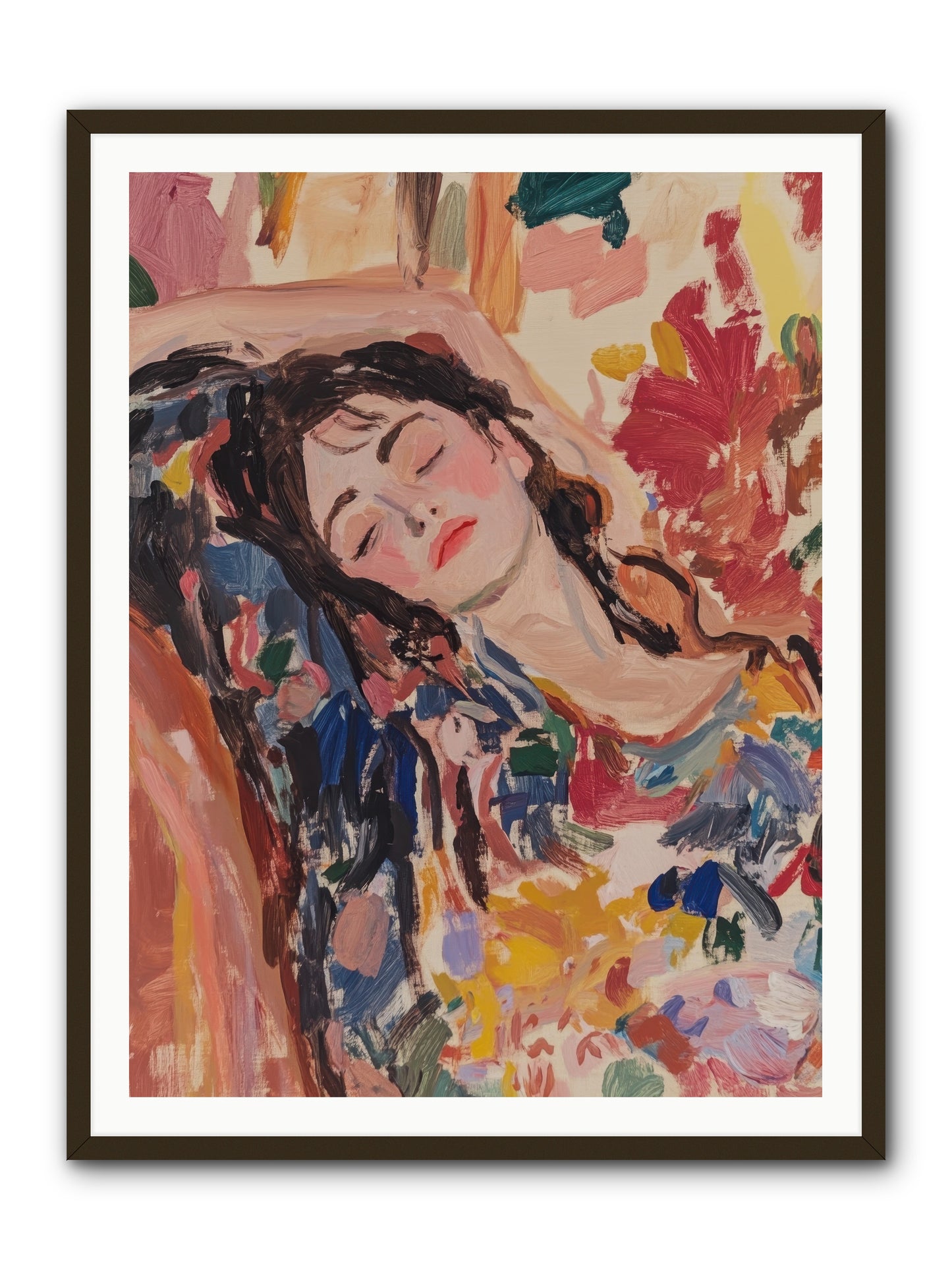 Riviera Reveries -- Framed Print - Black 36x48