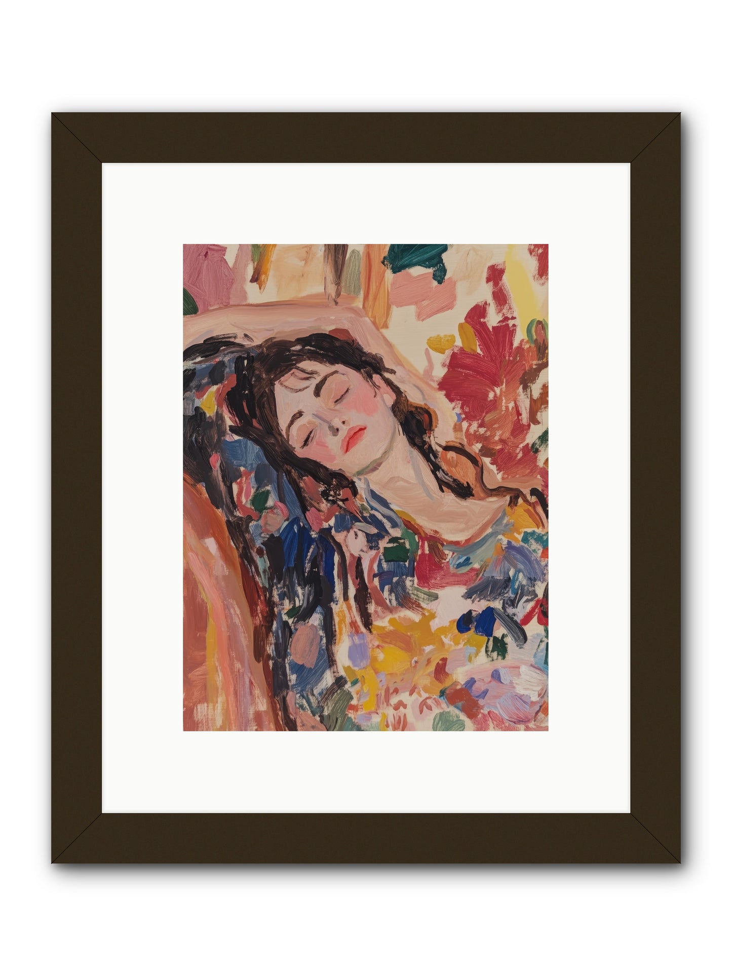 Riviera Reveries -- Framed Print - Black 9x12