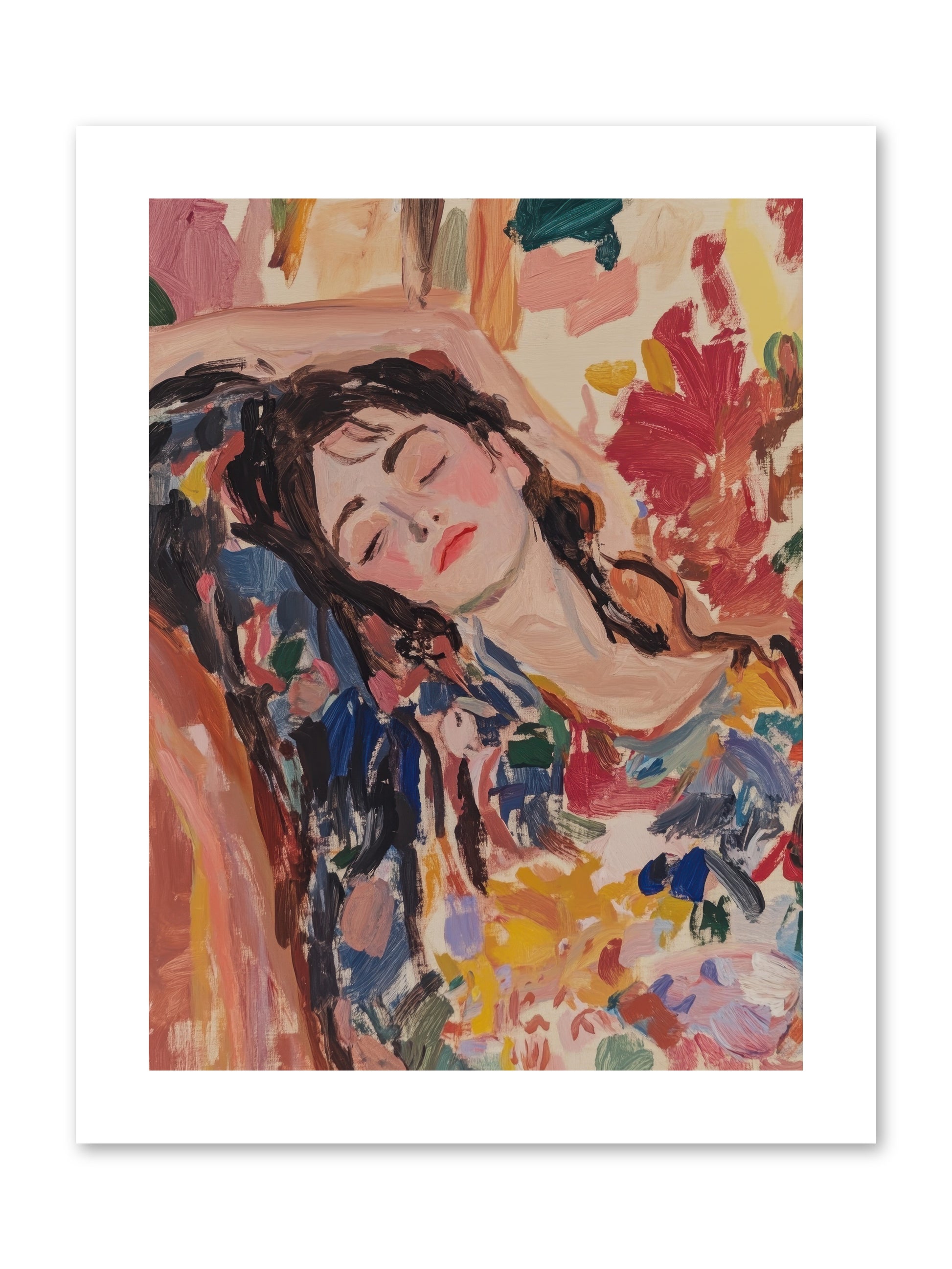 Riviera Reveries -- Paper Print 9x12