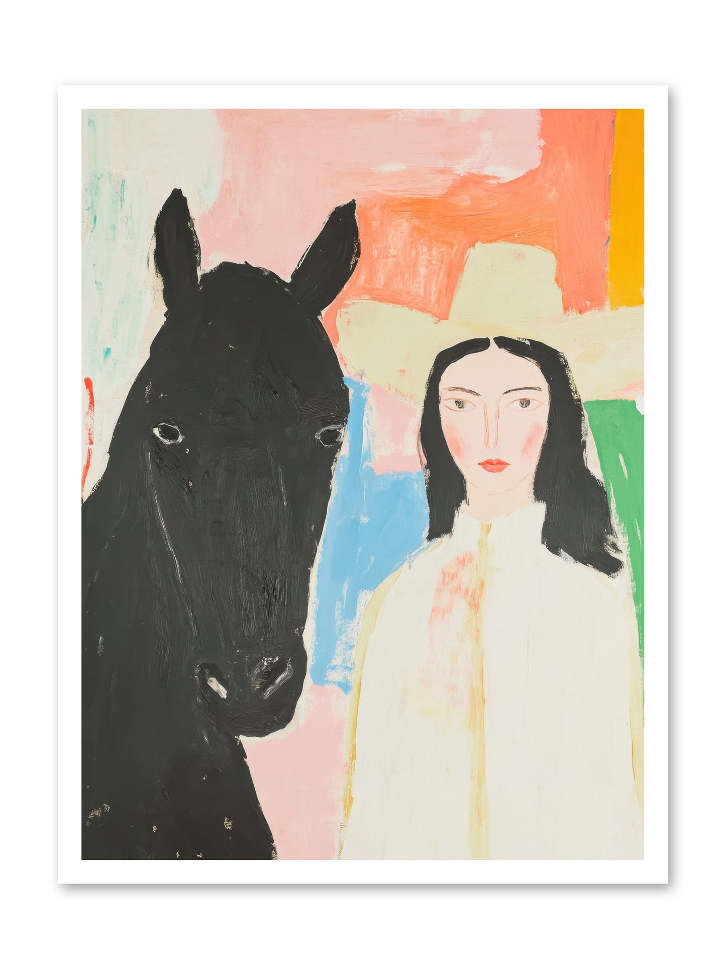 Rodeo Heart -- Paper Print 24x32