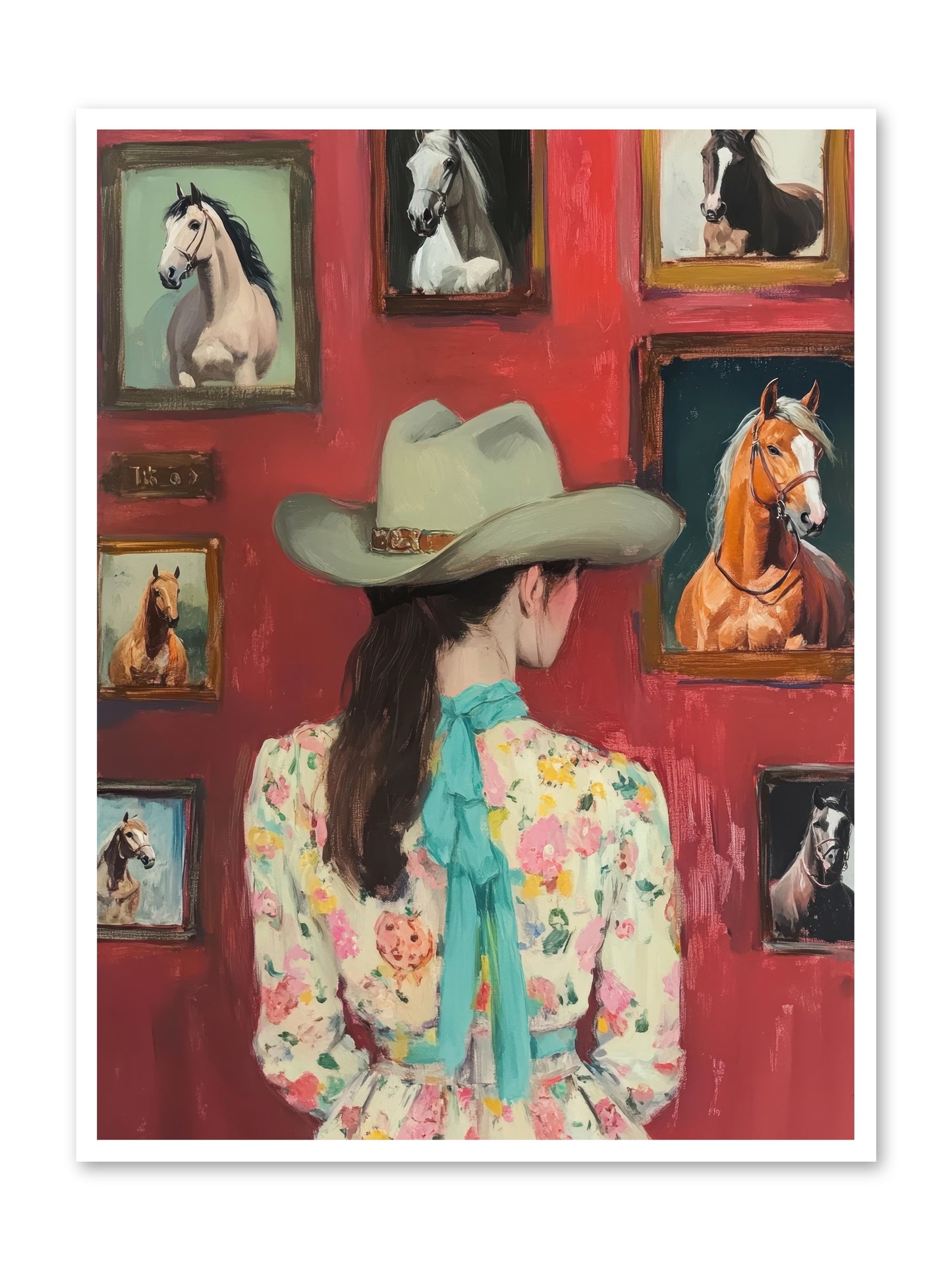 Rodeo Sweetheart -- Paper Print 36x48