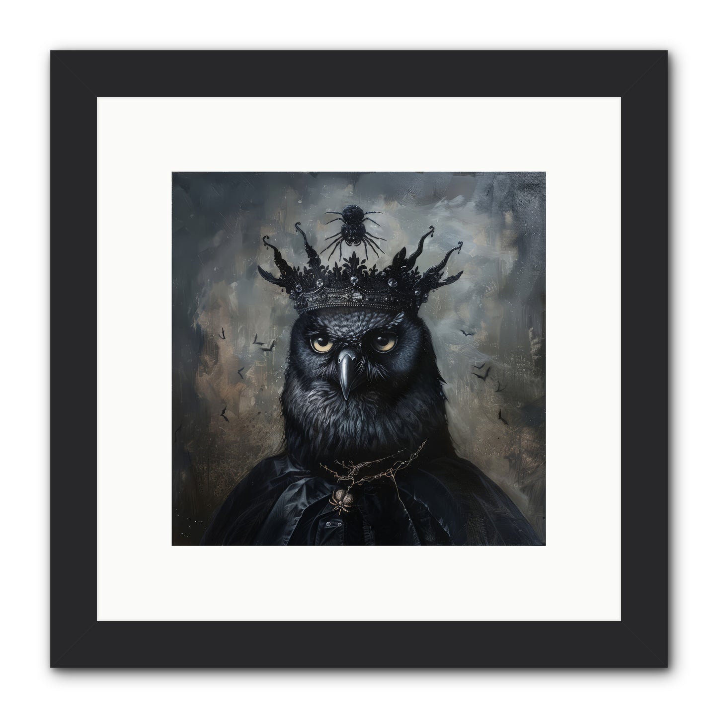 Roi de la Nuit — Roi-de-la-Nuit-10x10-Framed-Print-Black.jpg