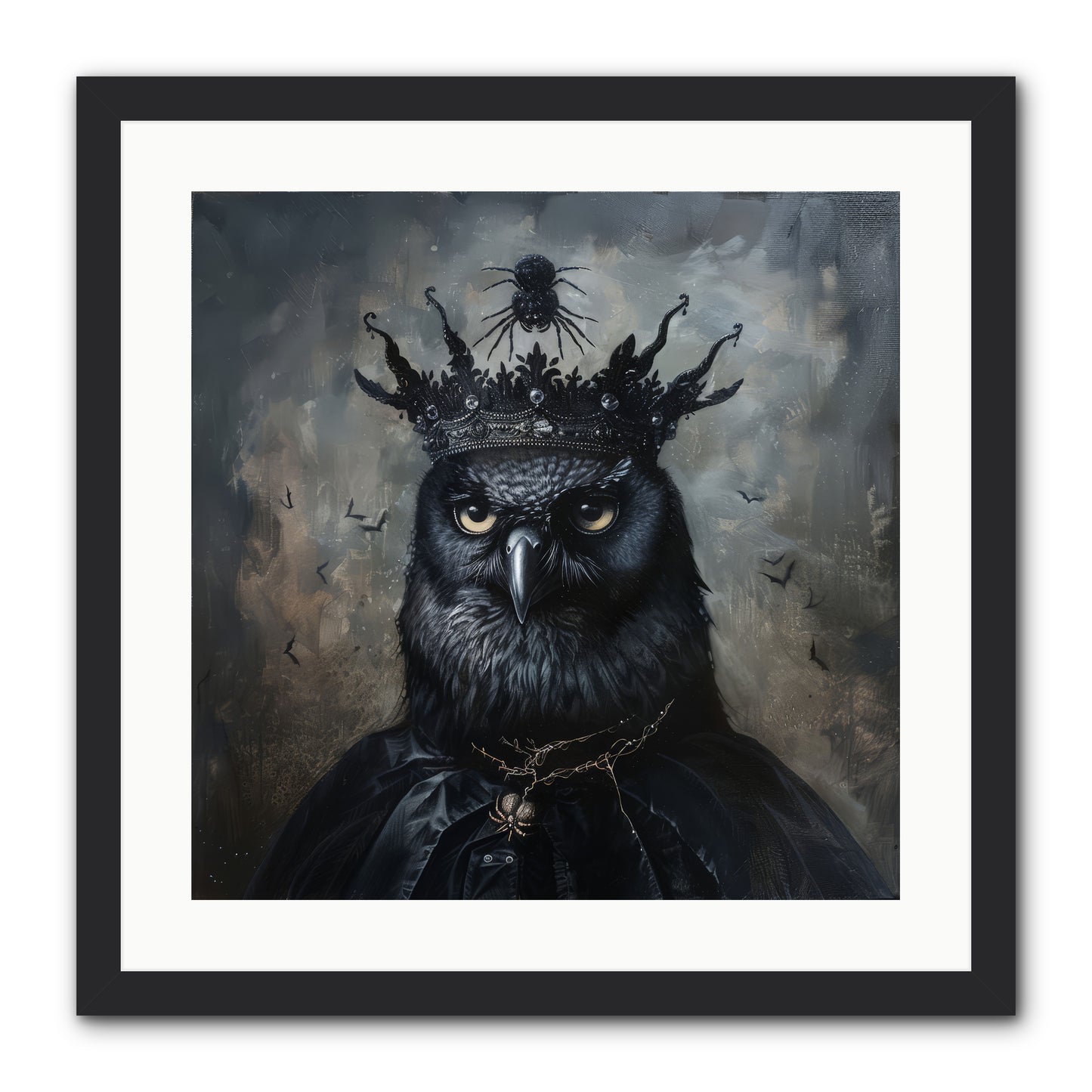 Roi de la Nuit — Roi-de-la-Nuit-20x20-Framed-Print-Black.jpg