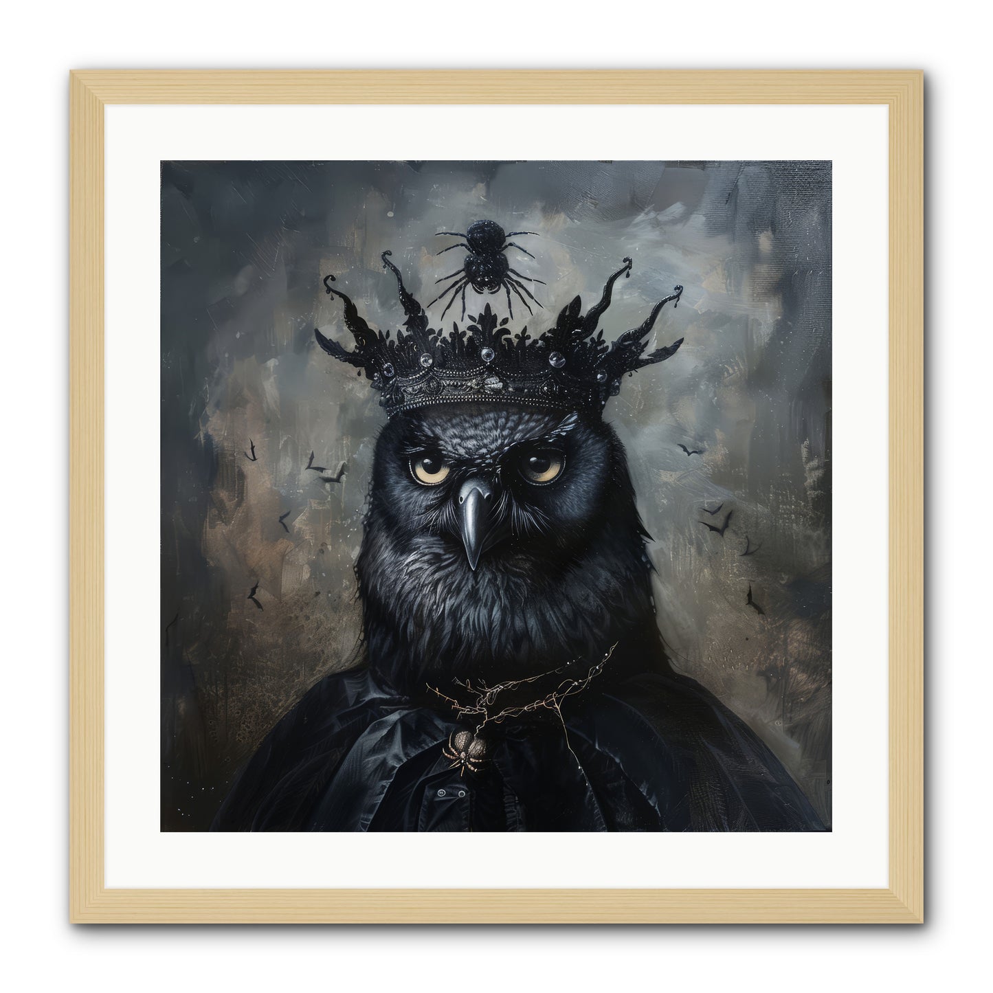 Roi de la Nuit — Roi-de-la-Nuit-24x24-Framed-Print-Natural.jpg