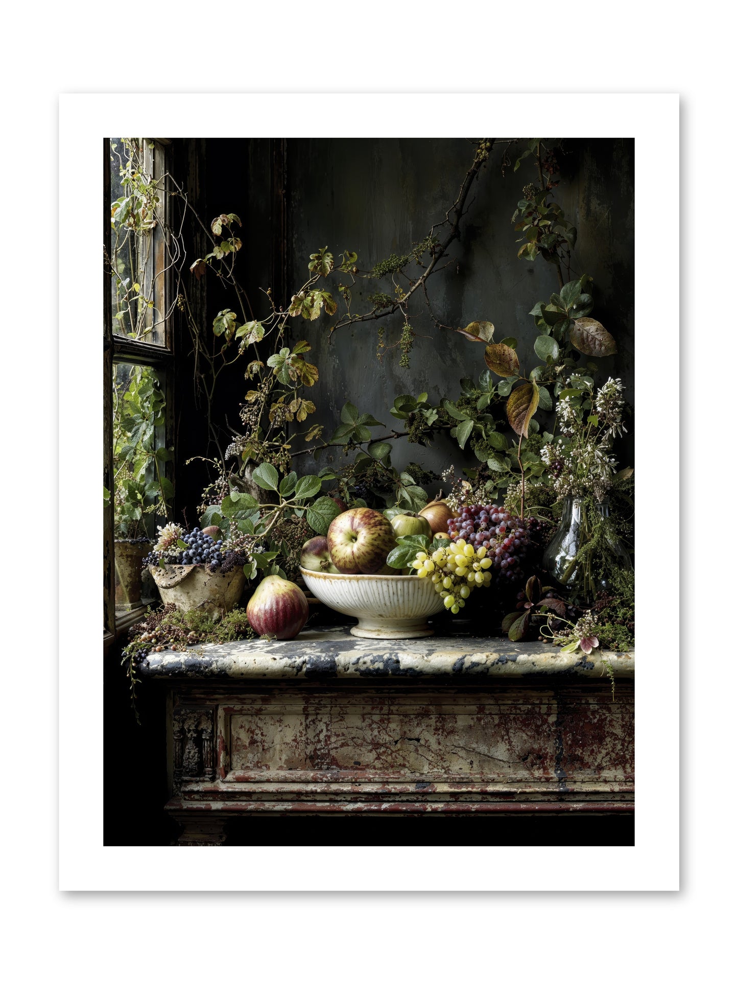 Romance finds its season -- Loose Canvas Print 12x16