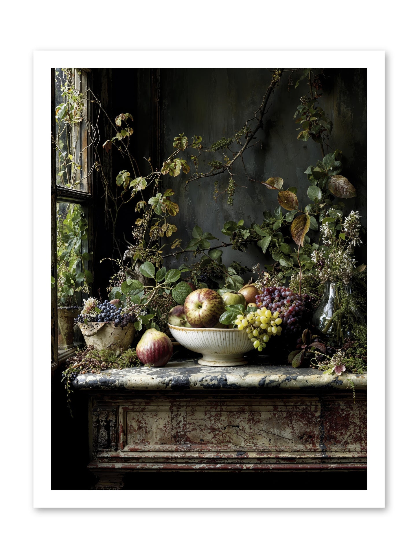 Romance finds its season -- Loose Canvas Print 18x24