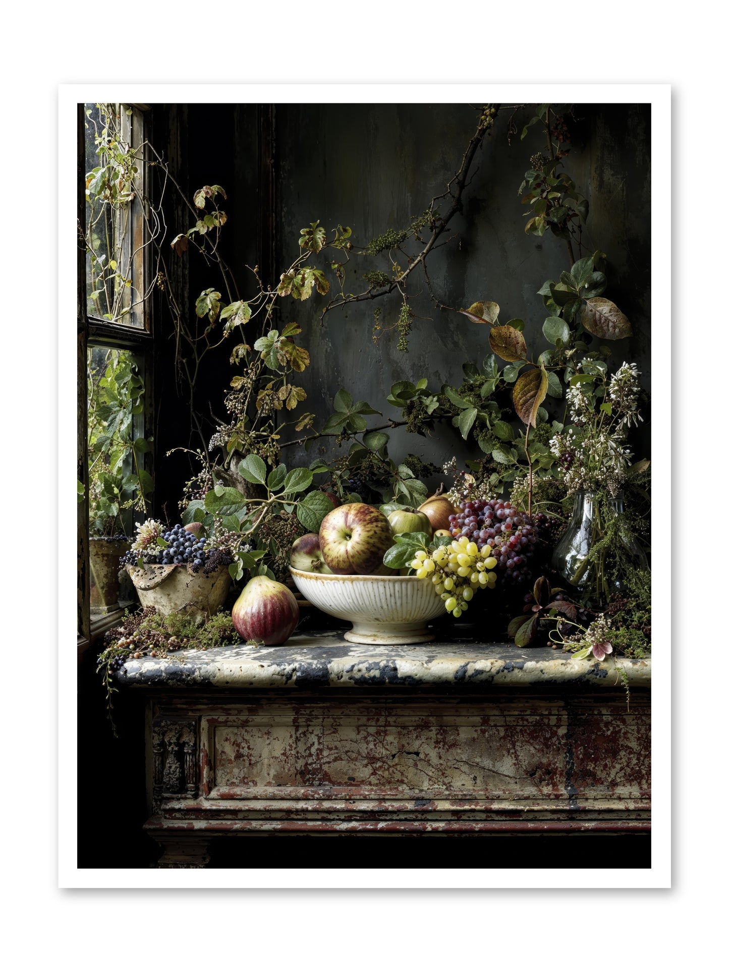Romance finds its season -- Loose Canvas Print 30x40