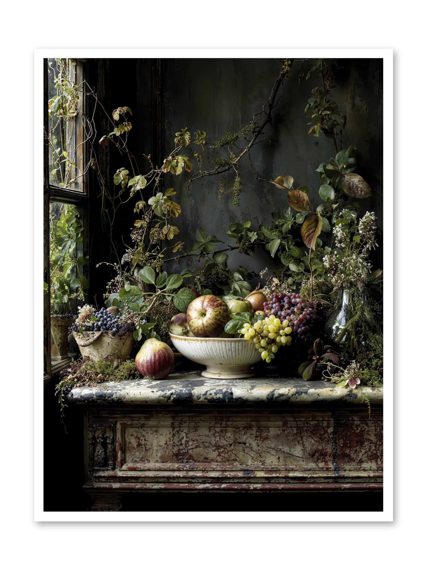 Romance finds its season -- Loose Canvas Print 36x48