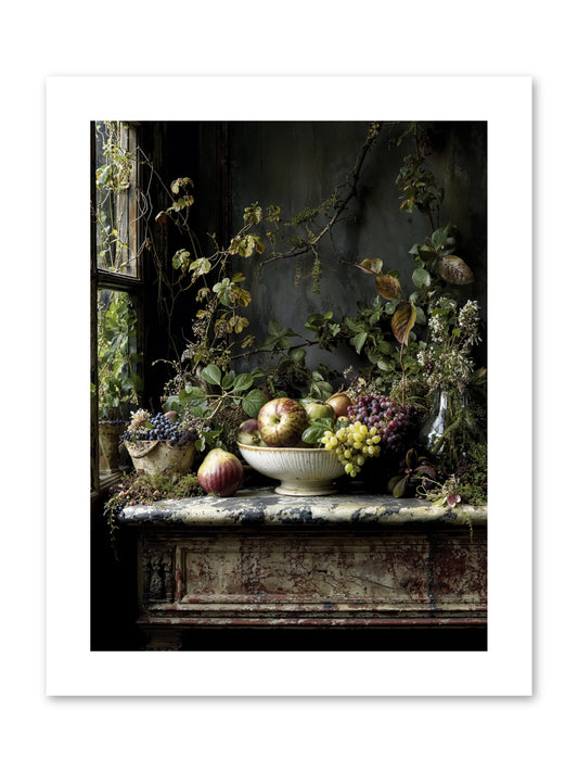 Romance finds its season -- Paper Print 9x12