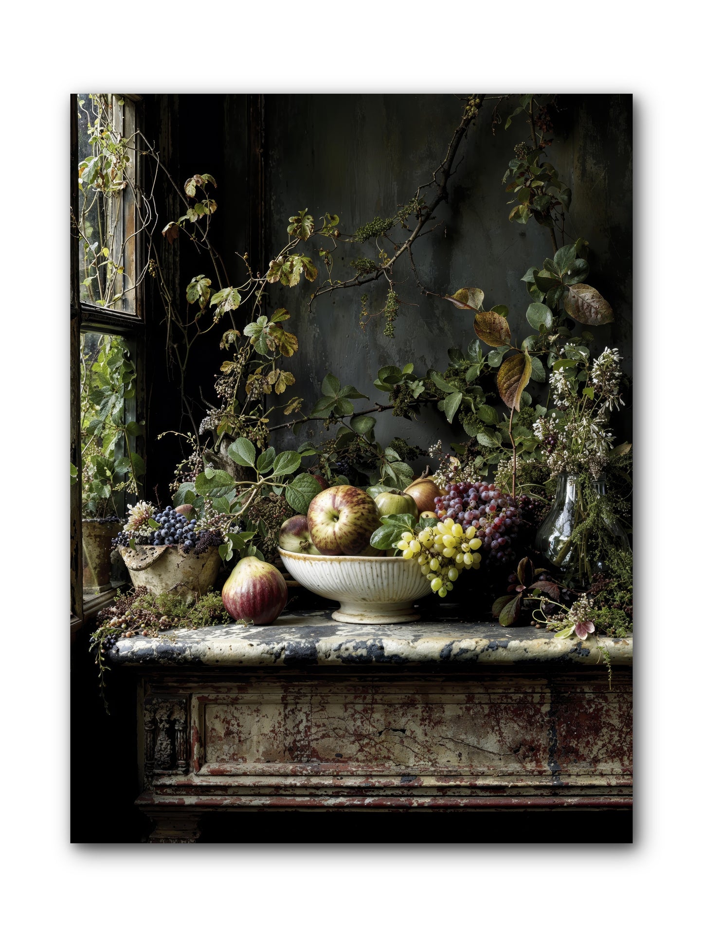 Romance finds its season -- Wrapped Canvas 9x12