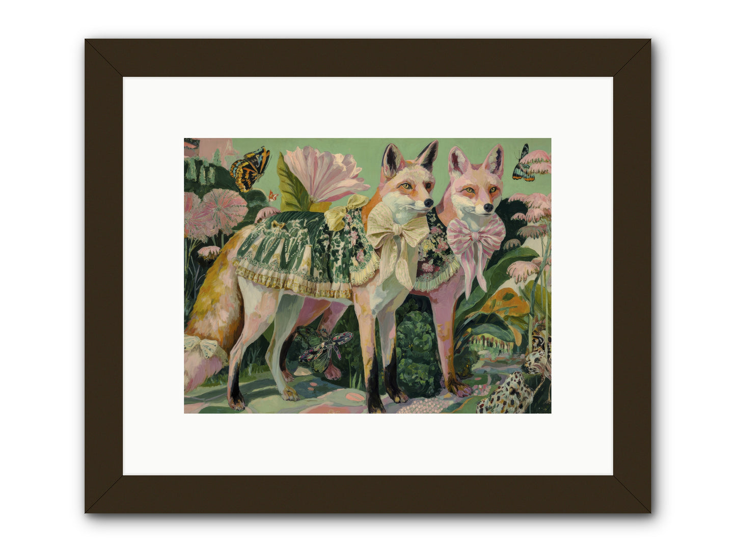 Rose Whisper No.2 -- Framed Print - Black 12x9