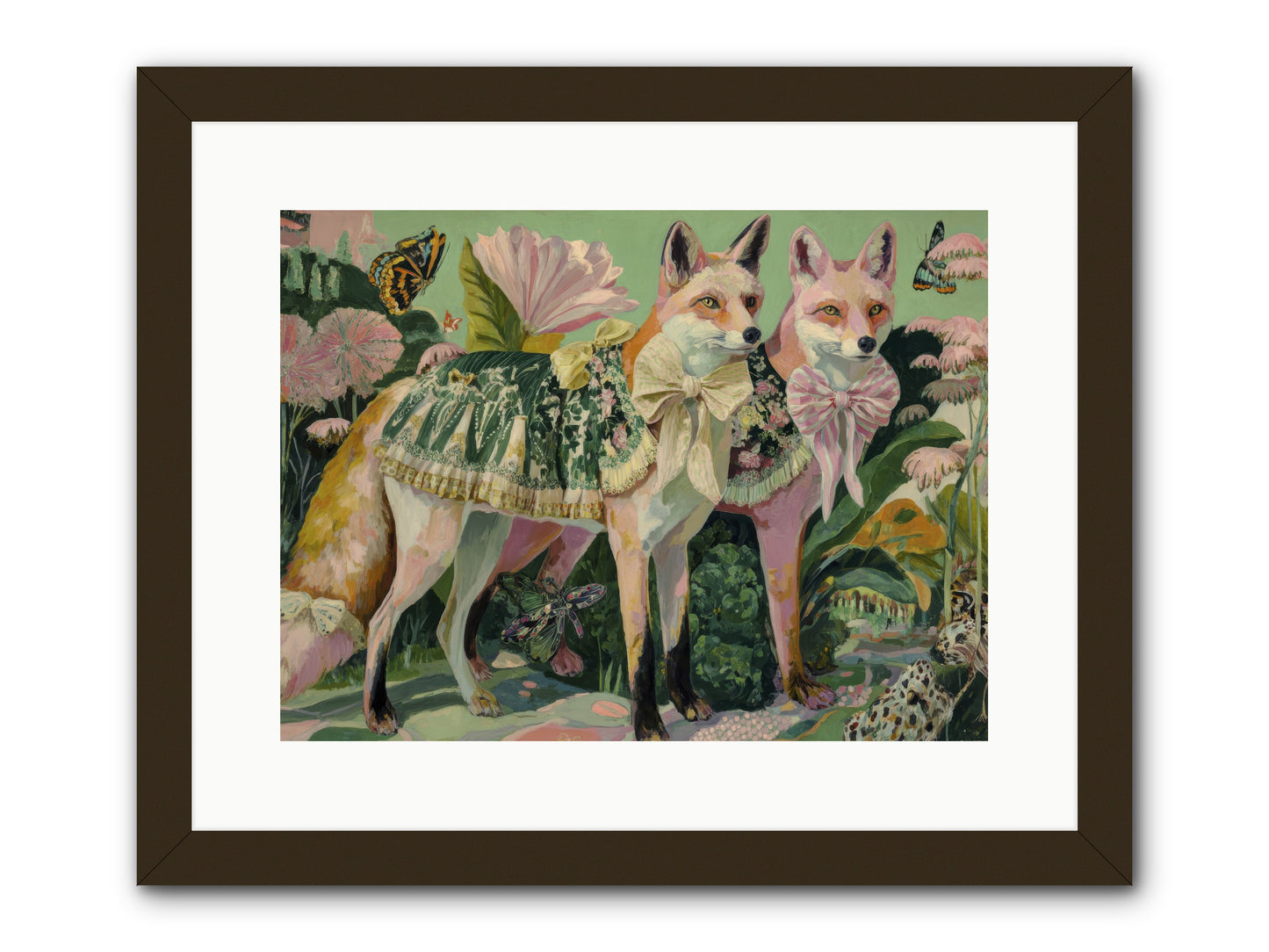 Rose Whisper No.2 -- Framed Print - Black 16x12