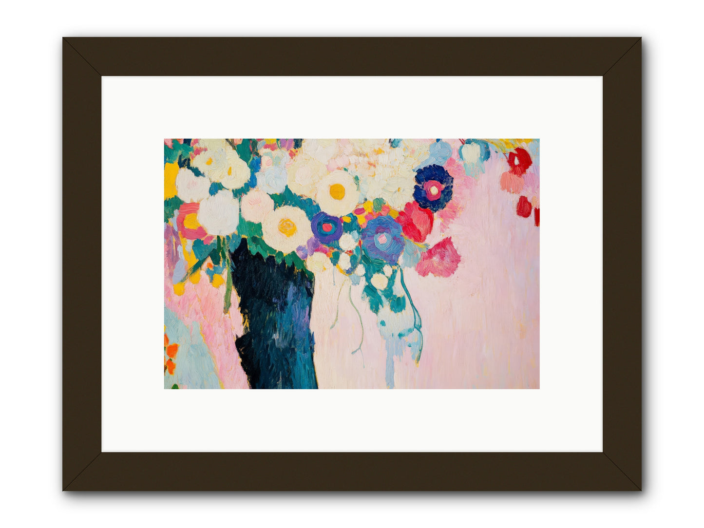 Rosehaven's Garden -- Framed Print - Black 12x8