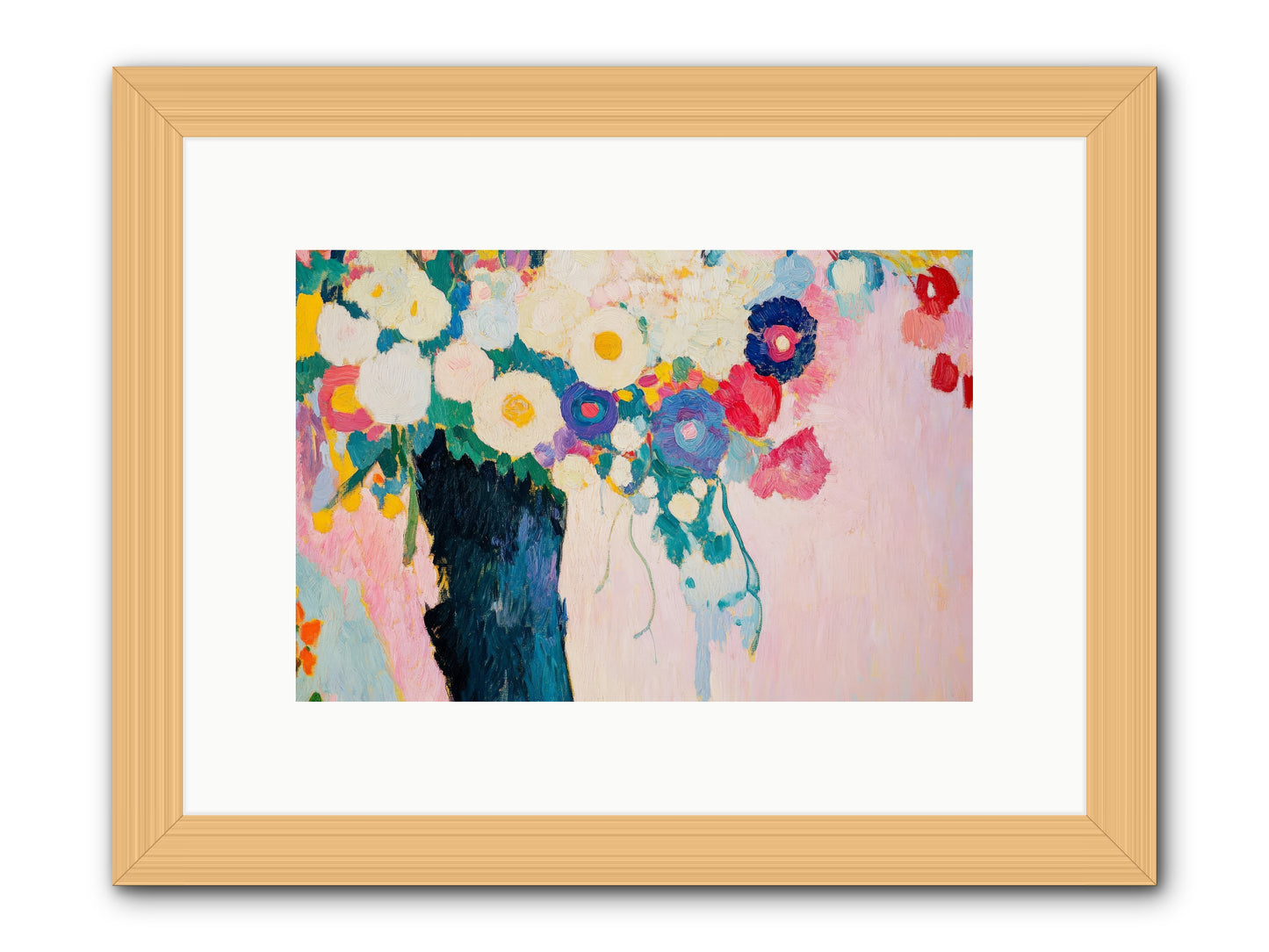 Rosehaven's Garden -- Framed Print - Natural 12x8