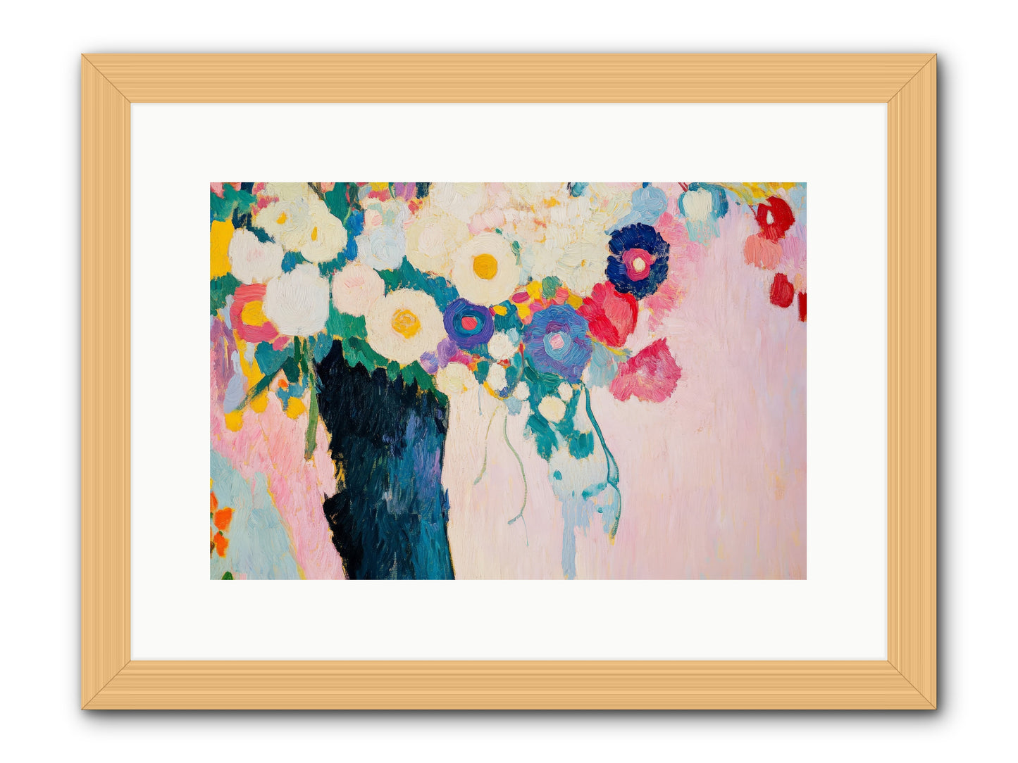 Rosehaven's Garden -- Framed Print - Natural 15x10
