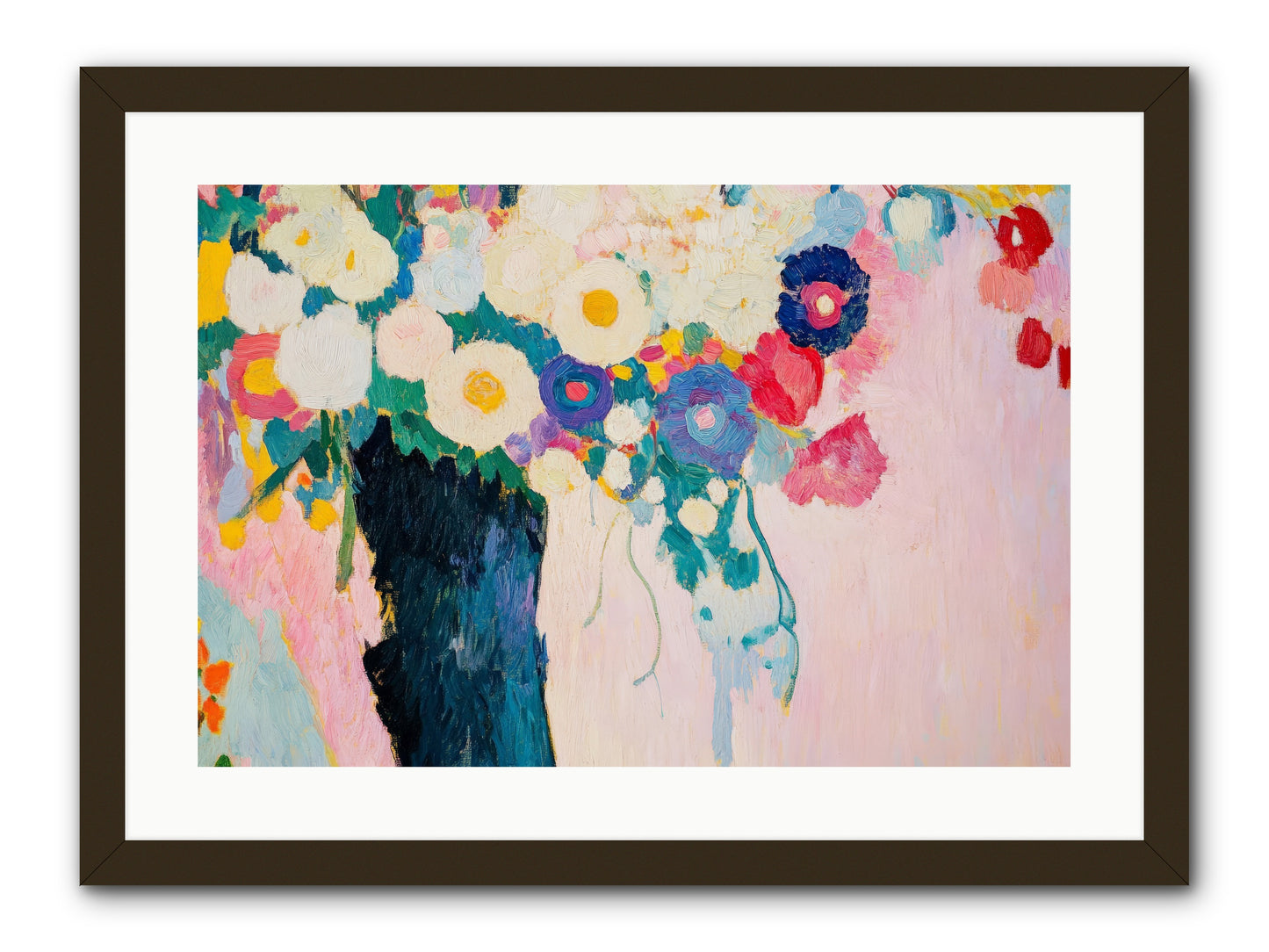 Rosehaven's Garden -- Framed Print - Black 24x16