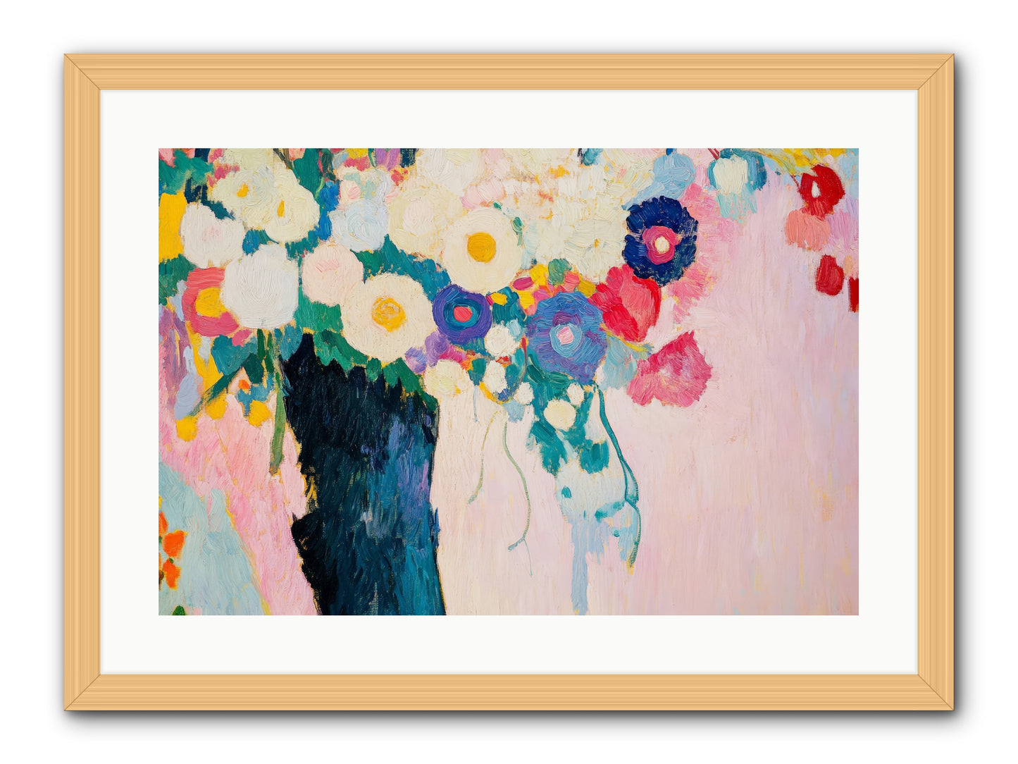 Rosehaven's Garden -- Framed Print - Natural 24x16